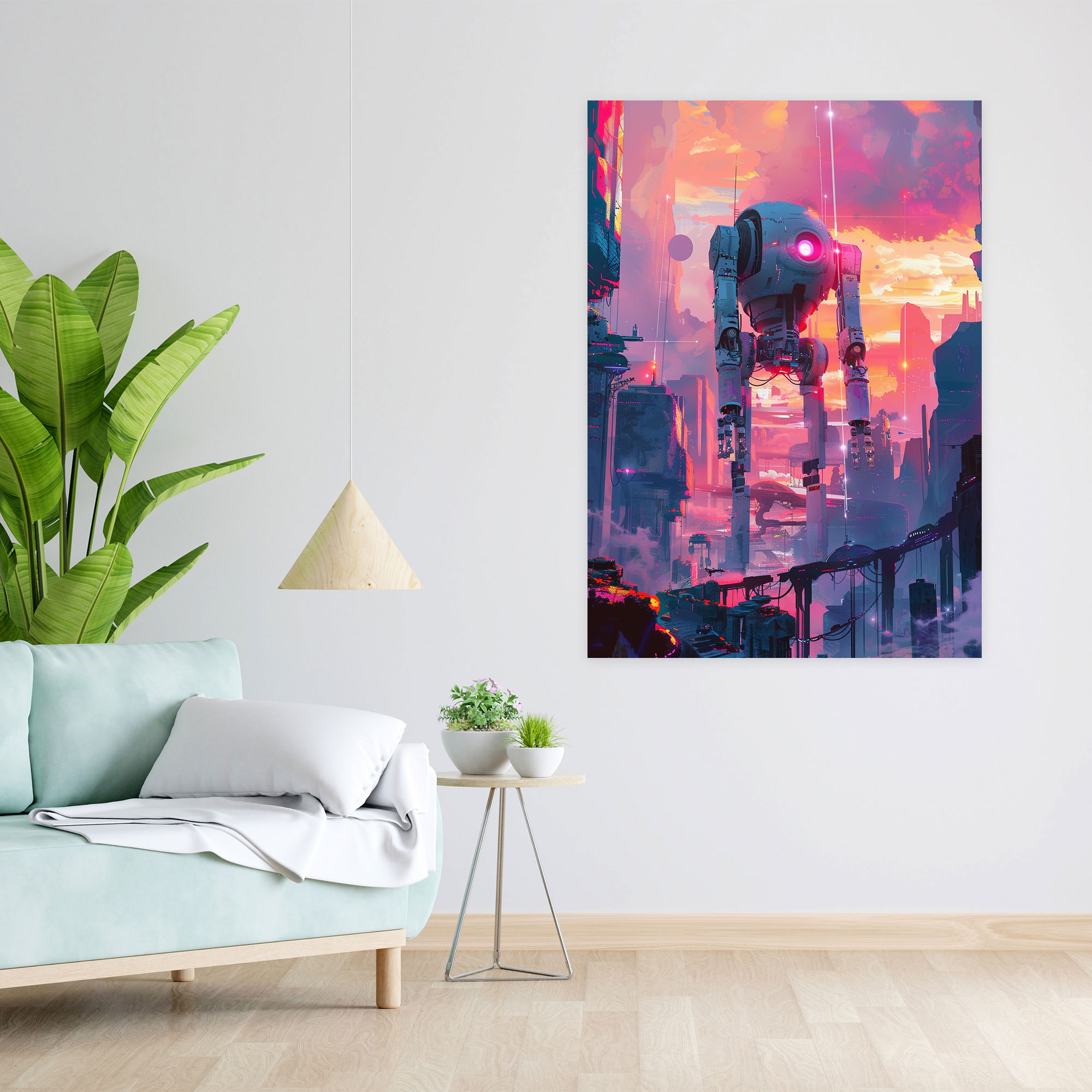 Futurism Art Style Canvas Print - Futurism, Wall Art, Canvas Wall Art, Home Decoration