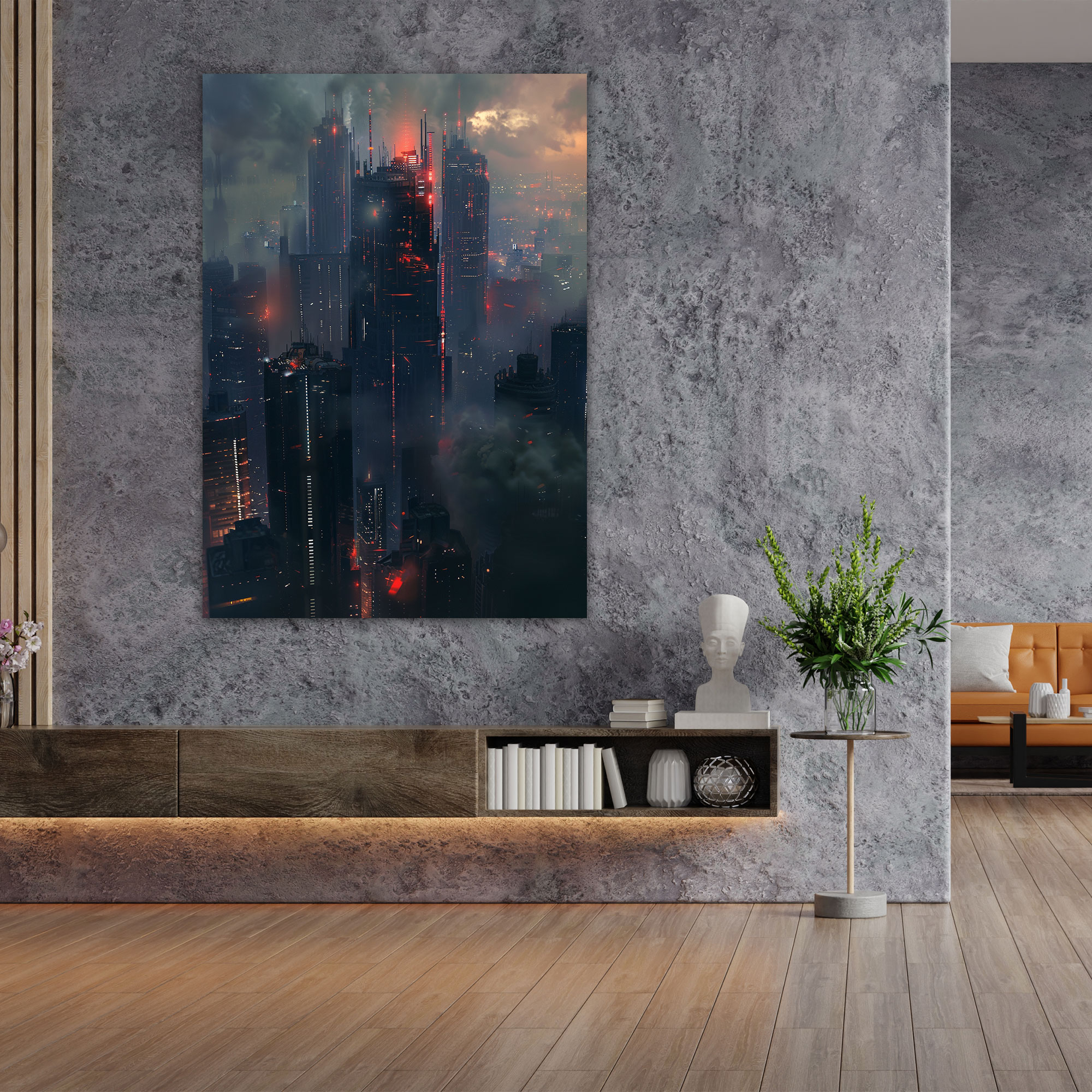 Futurism Art Style Canvas Print - Futurism, Canvas, Futurism Art Style, Canvas Wall Art