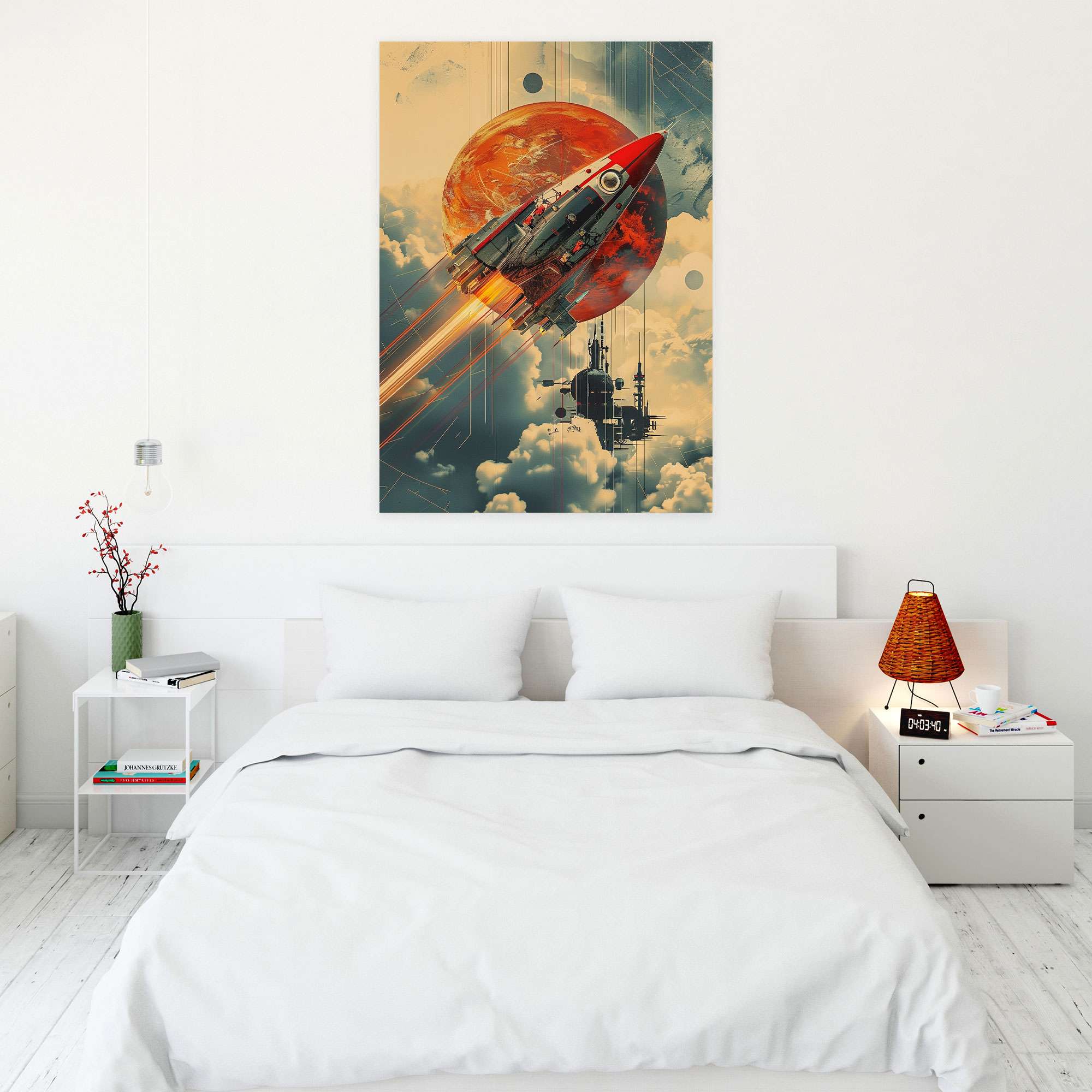 Futurism Art Style Wall Art - Futurism, Canvas Print, Wall Art, Canvas Wall Art
