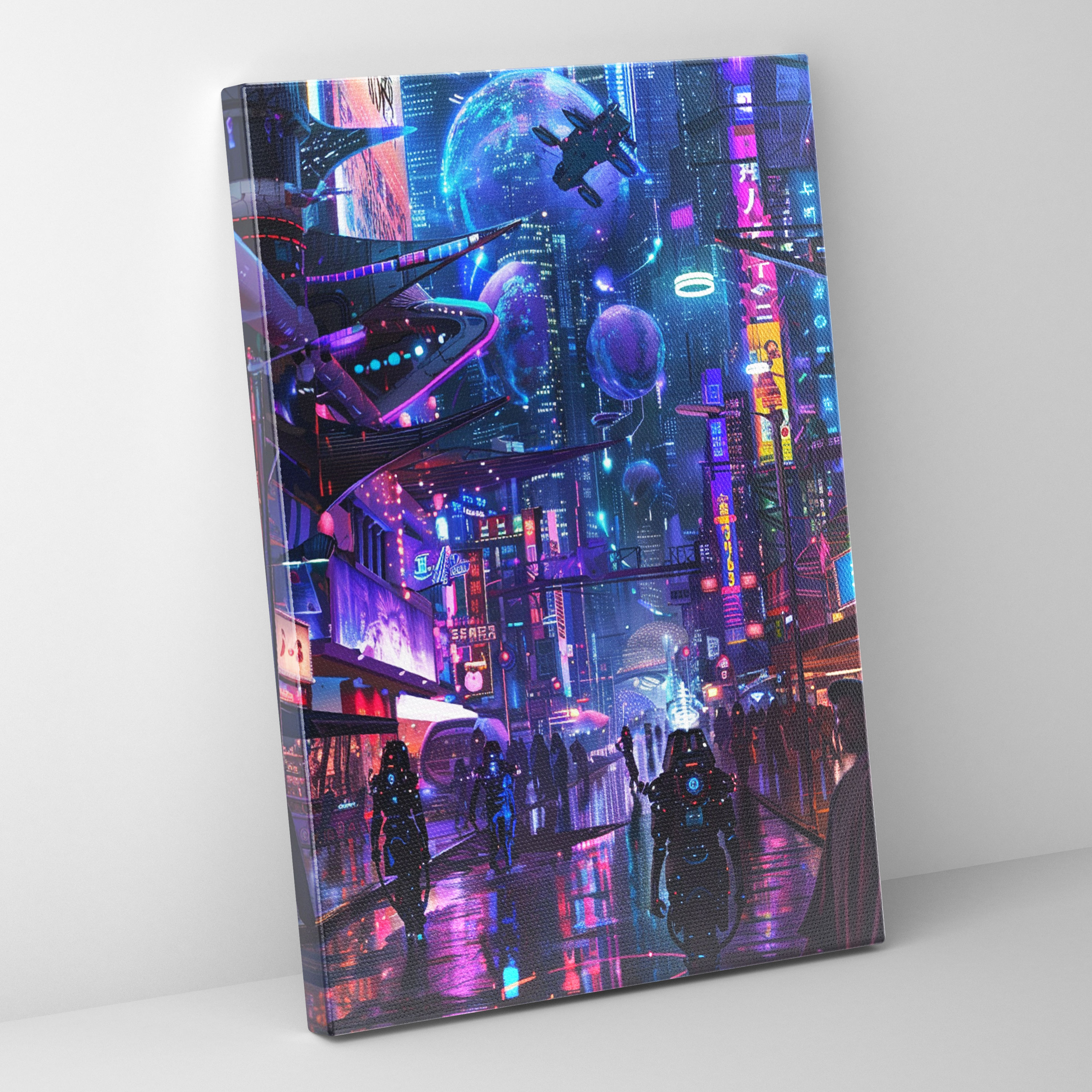 Futurism Art Style Wall Art - Futurism, Wall Art, Home Decoration, Canvas