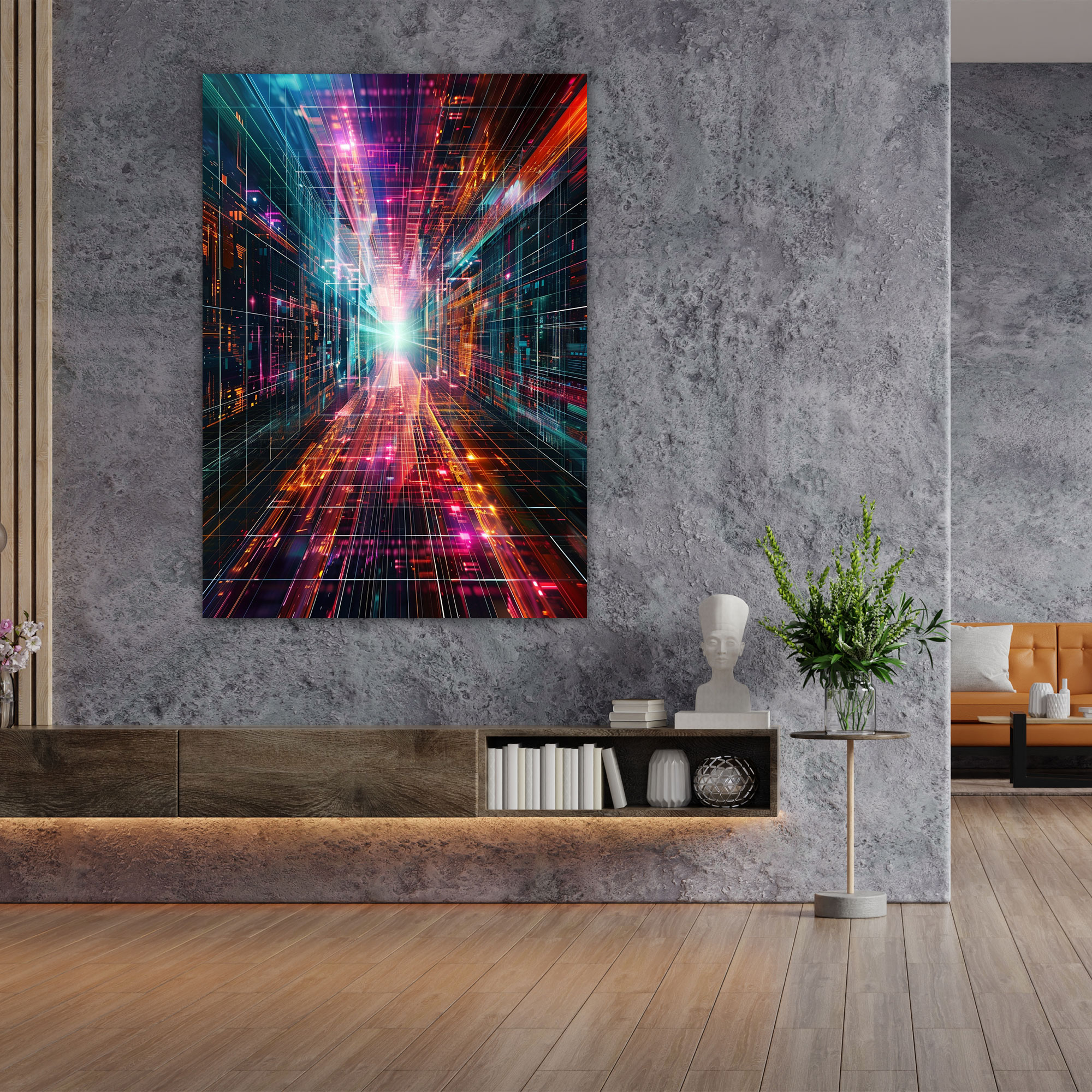 Futurism Art Style Wall Decoration - Futurism, Wall Decoration, Canvas, Home Decoration