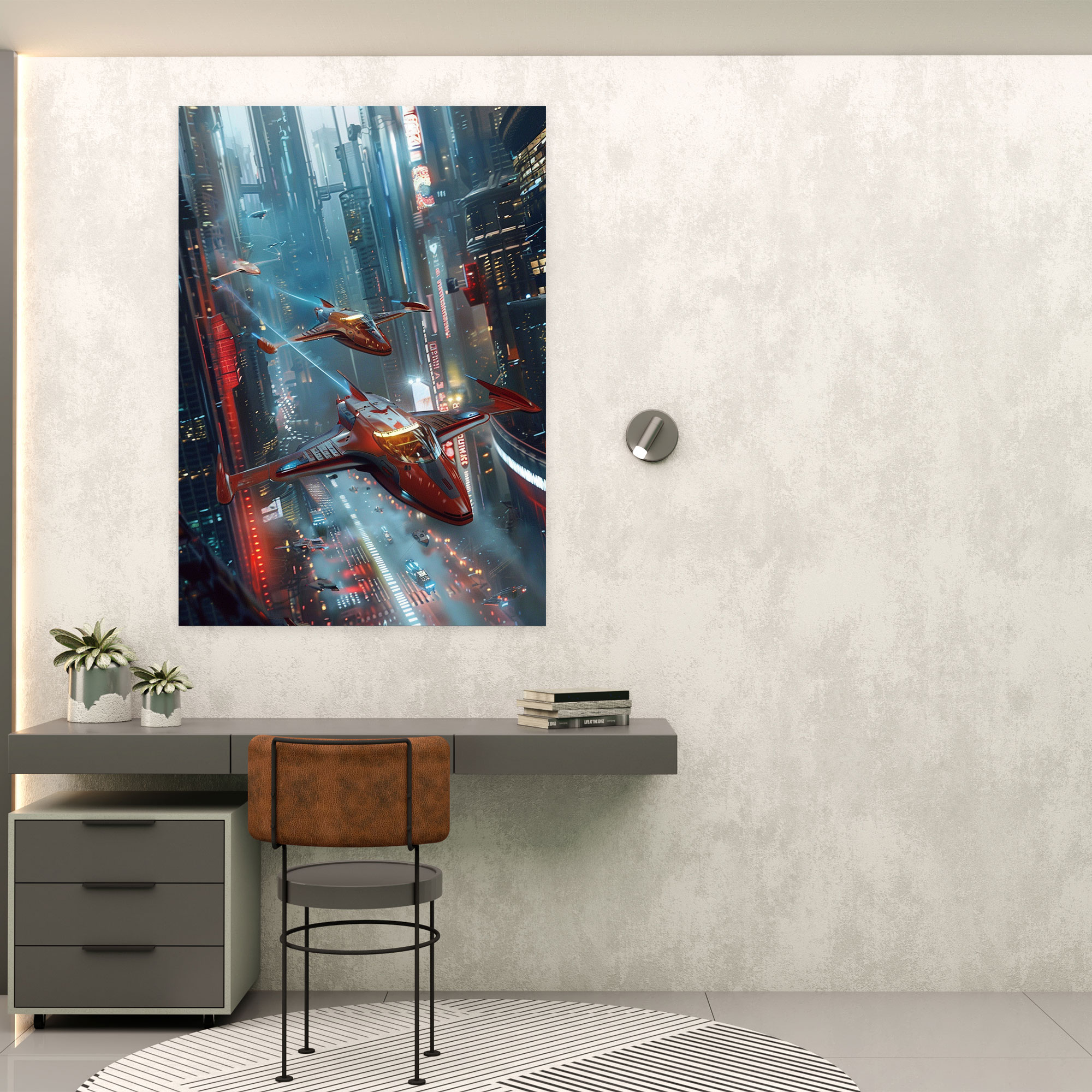 Futurism Art Style Canvas Print - Futurism, Canvas, Canvas Print, Home Decoration