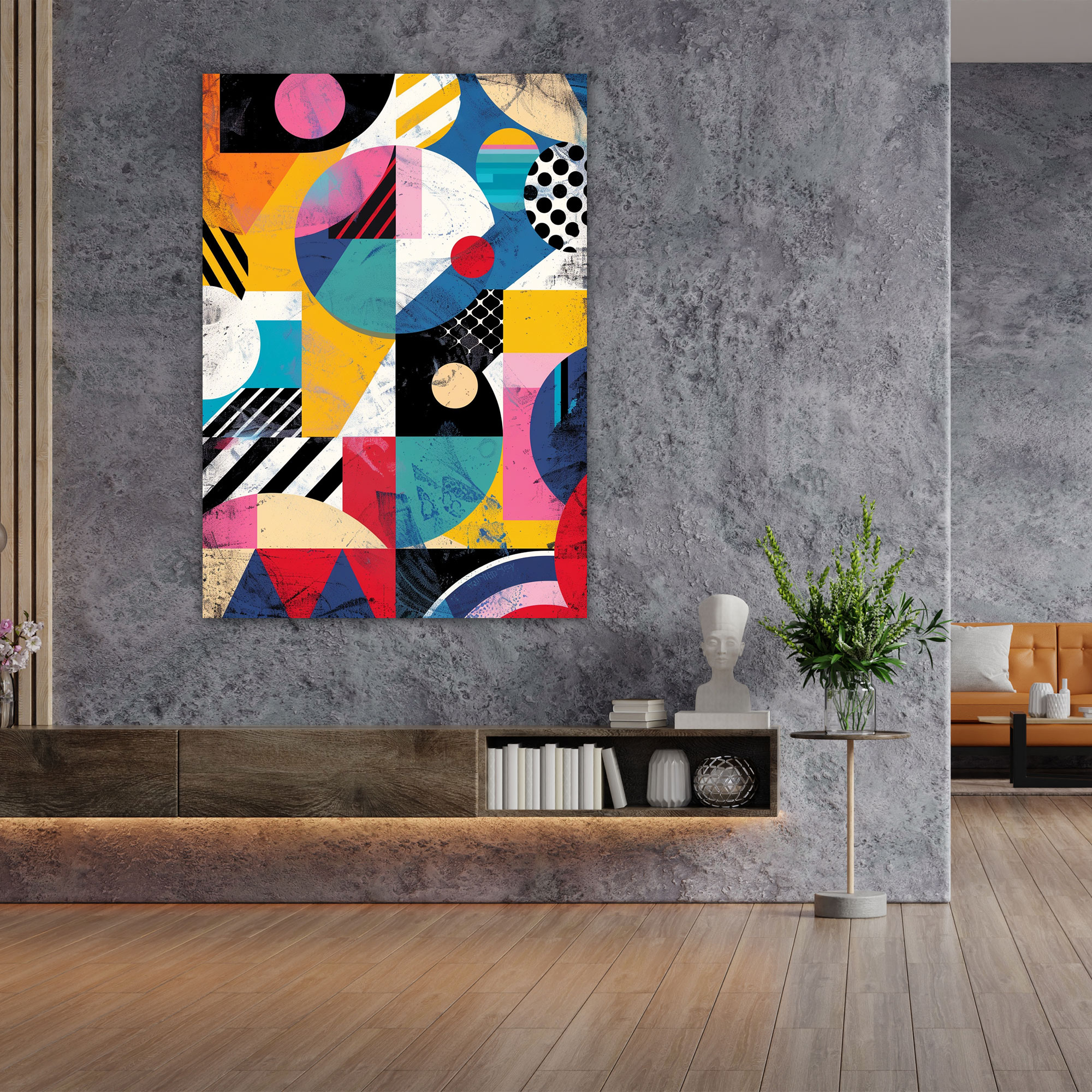 Futurism Art Style Canvas Print - Futurism, Canvas Print, Home Decoration, Wall Decoration