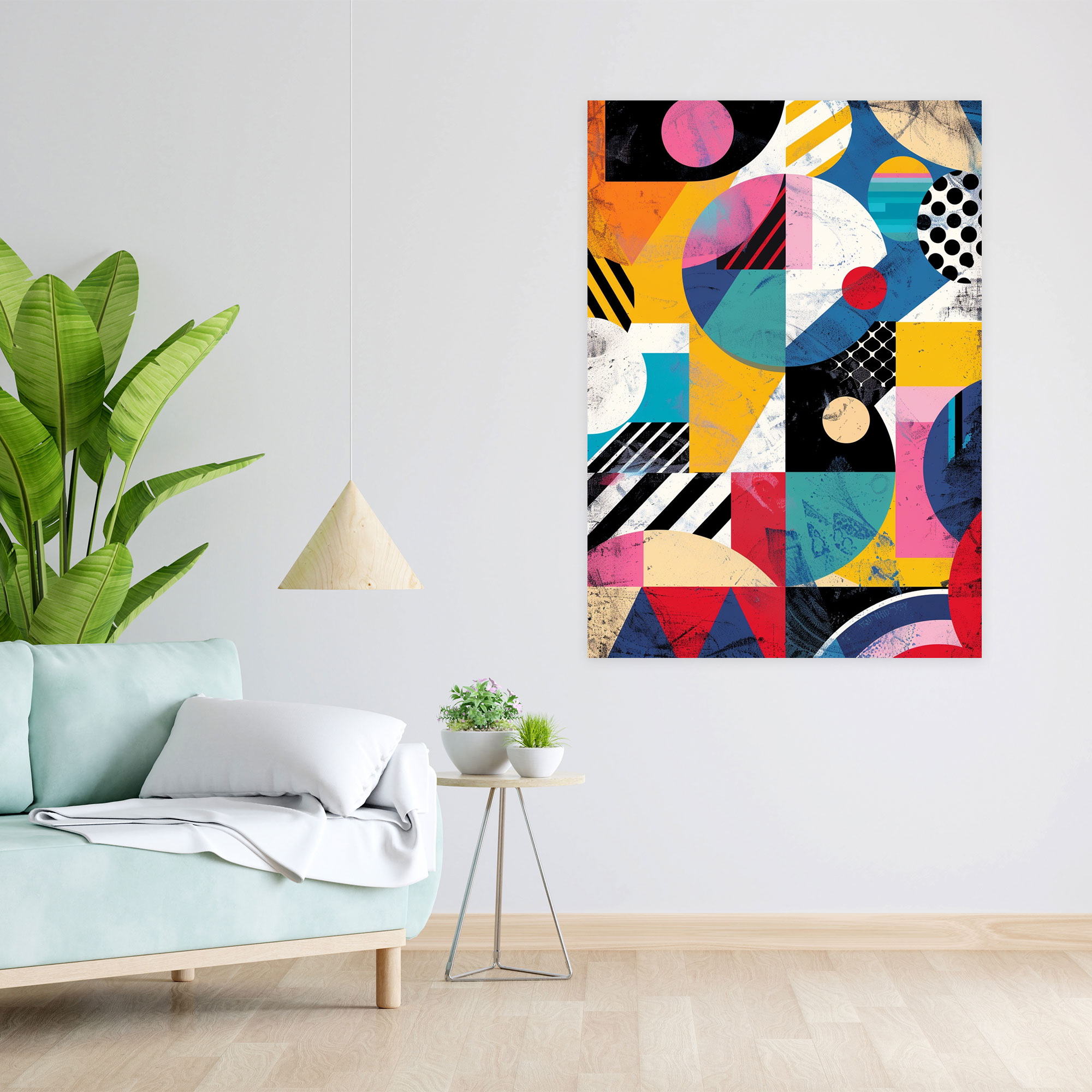 Futurism Art Style Canvas Print - Futurism, Canvas Print, Home Decoration, Wall Decoration