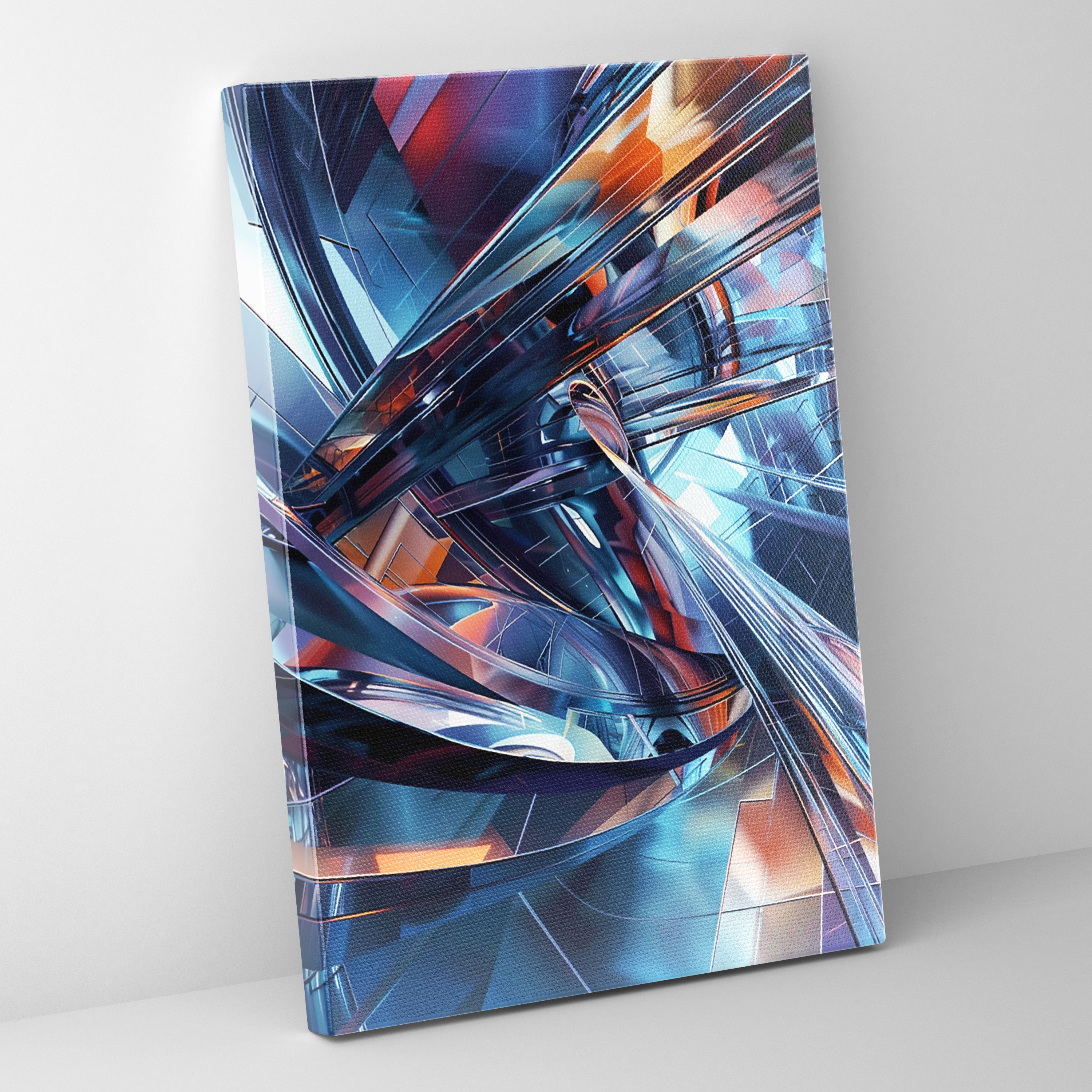 Futurism Art Style Canvas Print - Futurism, Canvas Print, Home Decoration, Futurism Art Style