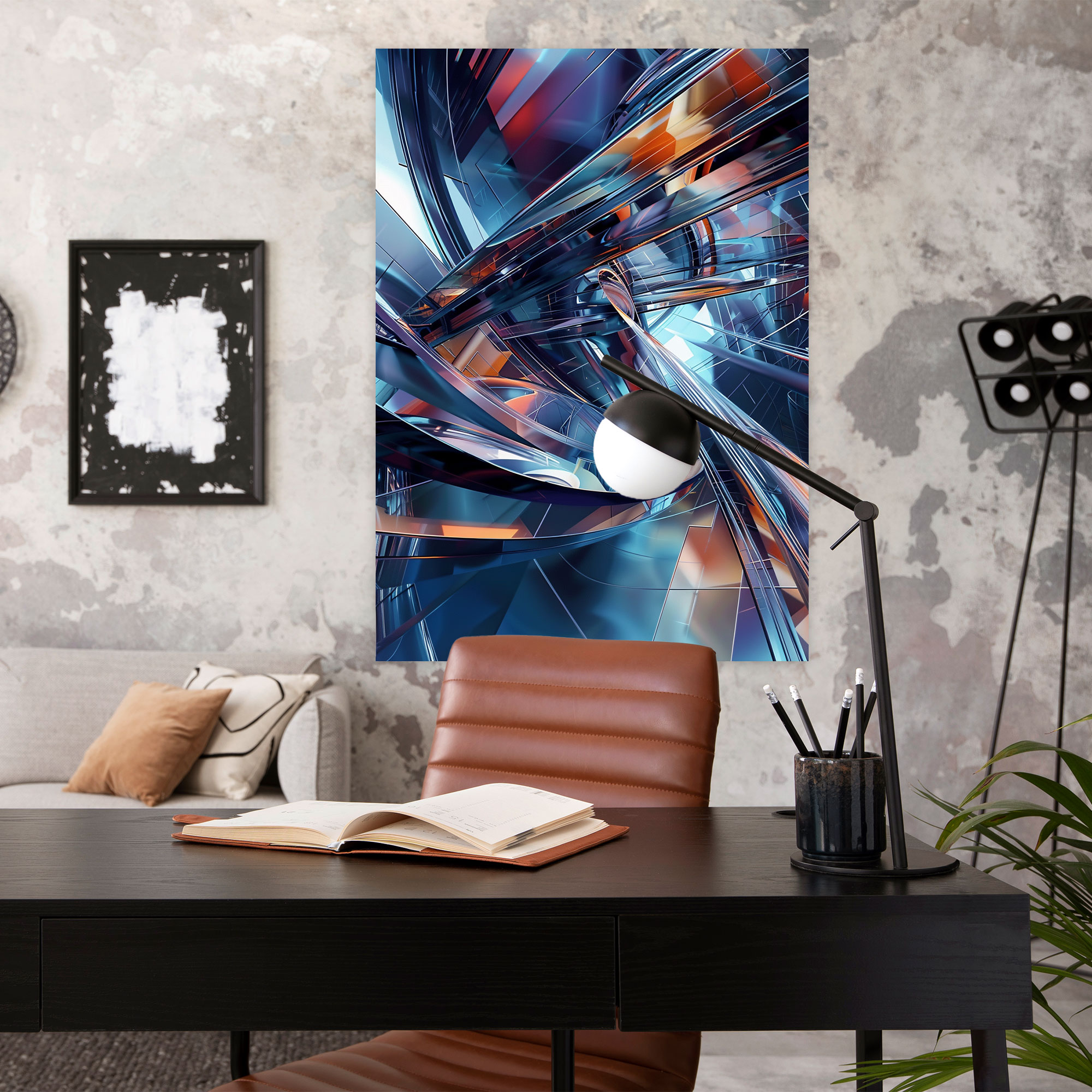 Futurism Art Style Canvas Print - Futurism, Canvas Print, Home Decoration, Futurism Art Style