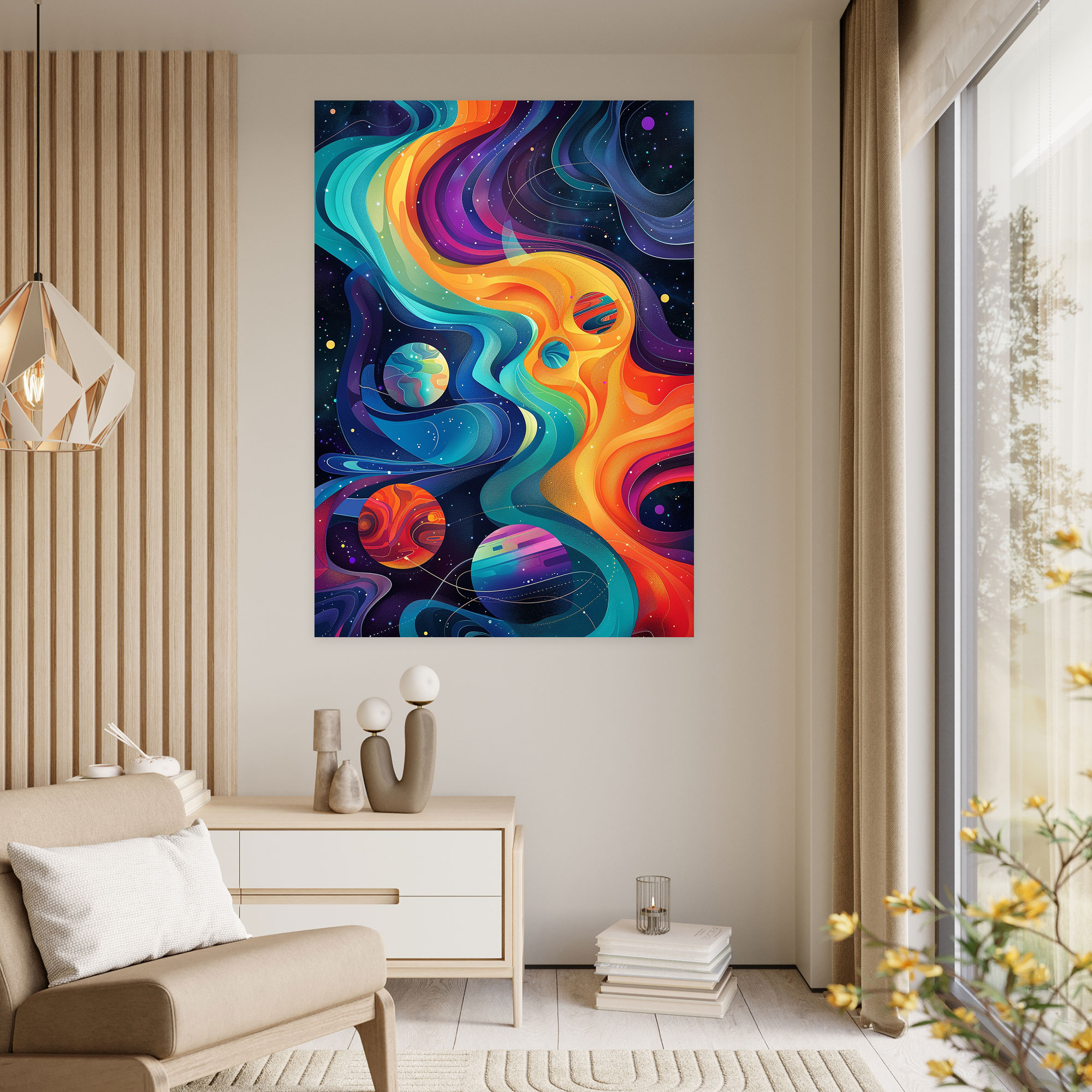 Futurism Art Style Canvas Print - Futurism, Canvas, Canvas Wall Art, Canvas Print