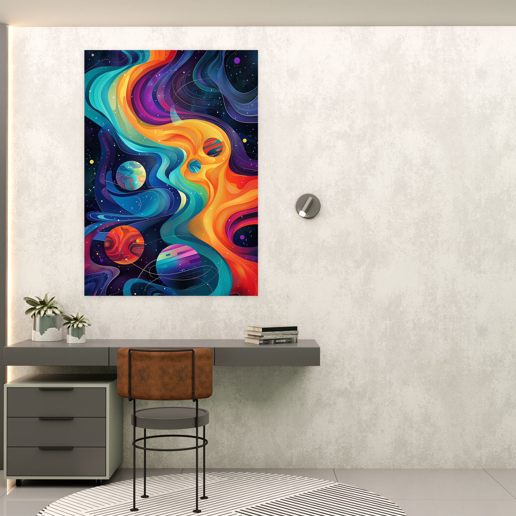 Futurism Art Style Canvas Print - Futurism, Canvas, Canvas Wall Art, Canvas Print