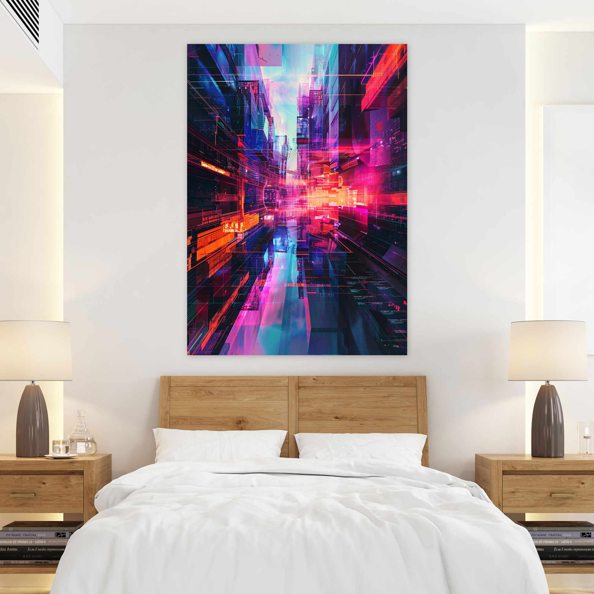 Futurism Art Style Canvas Print - Futurism, Canvas, Wall Art, Futurism Art Style