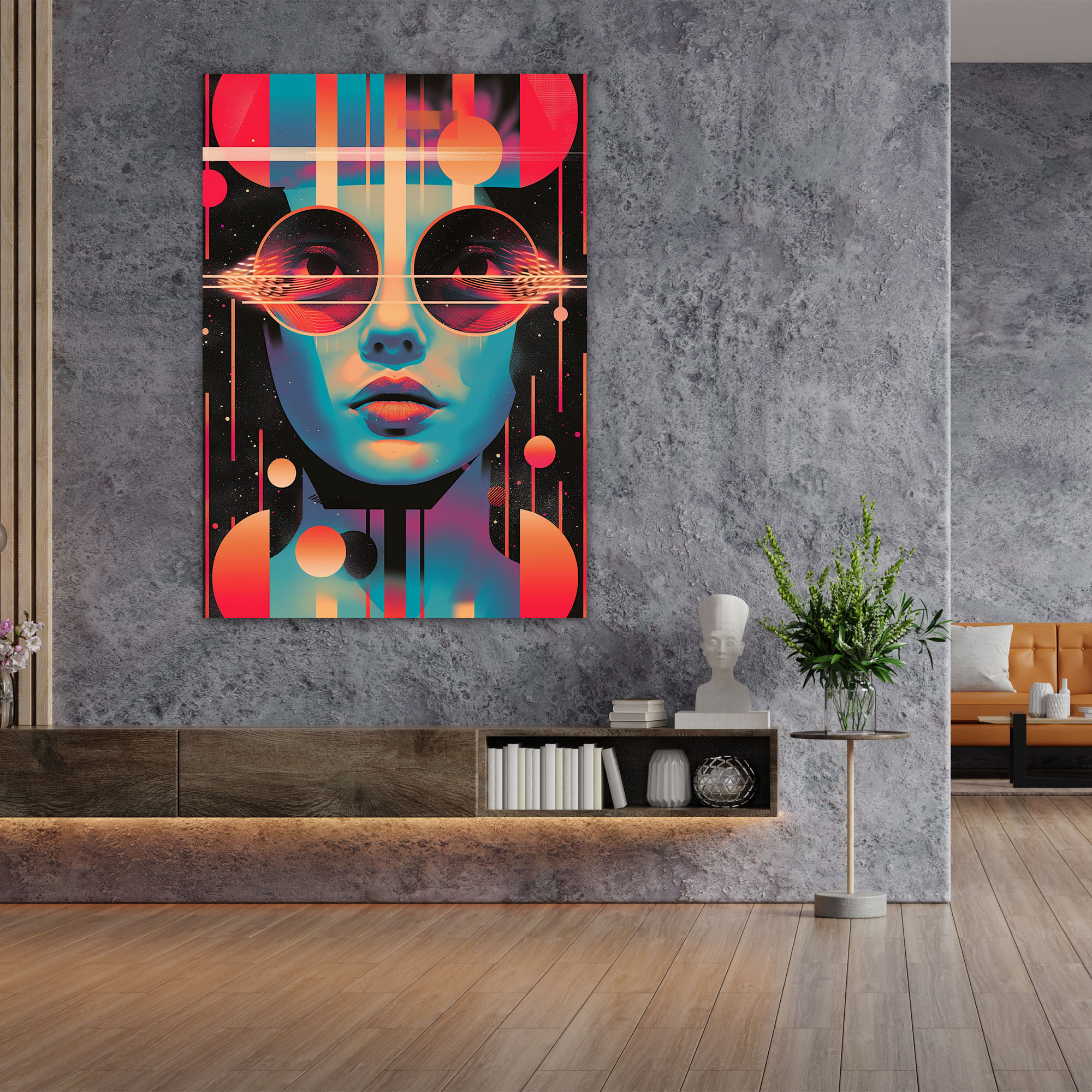 Futurism Art Style Wall Decoration - Futurism, Wall Decoration, Canvas, Canvas Wall Art