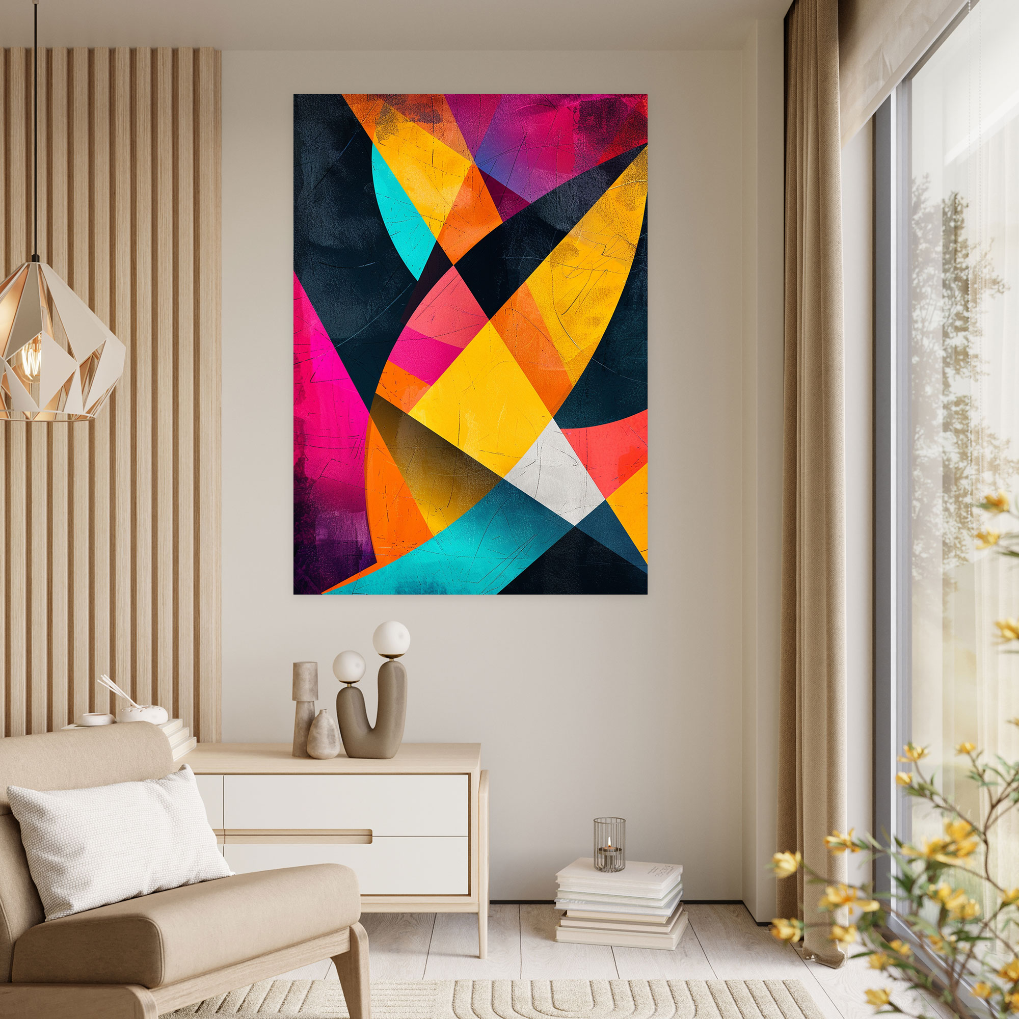Futurism Art Style Canvas Print - Futurism, Futurism Art Style, Wall Art, Home Decoration