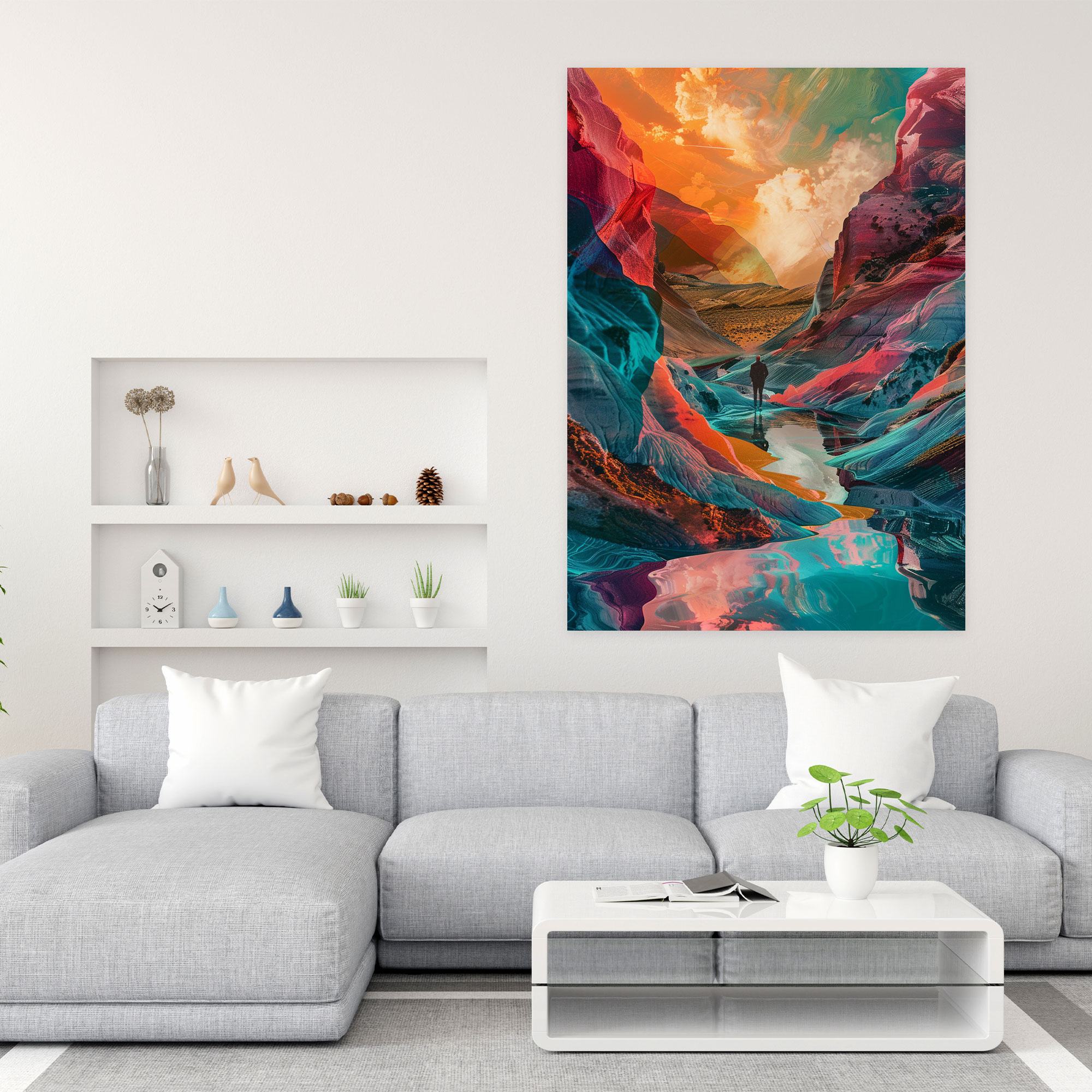 Futurism Art Style Wall Art - Futurism, Wall Art, Wall Decoration, Home Decoration