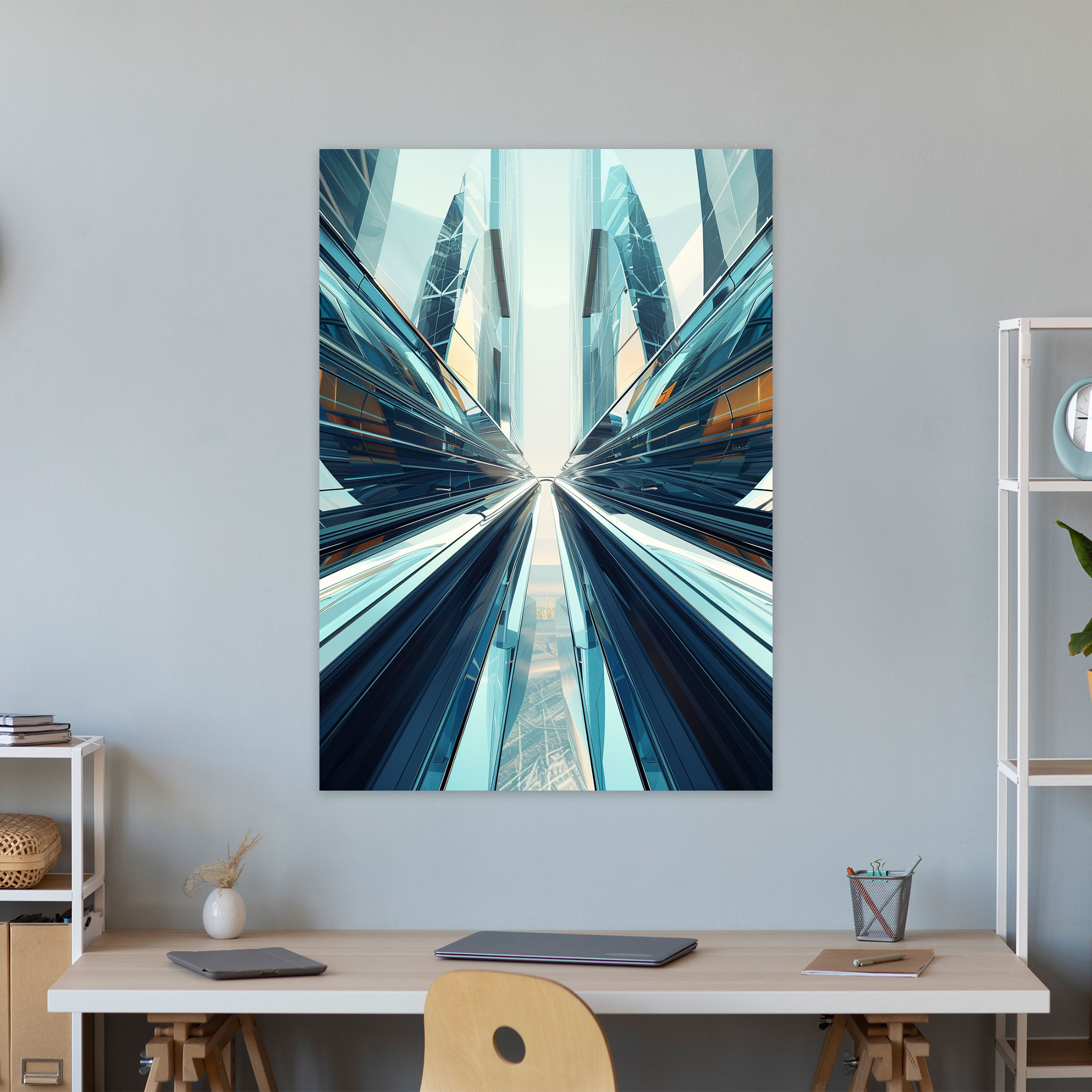 Futurism Art Style Wall Art - Futurism, Wall Art, Canvas Print, Home Decoration