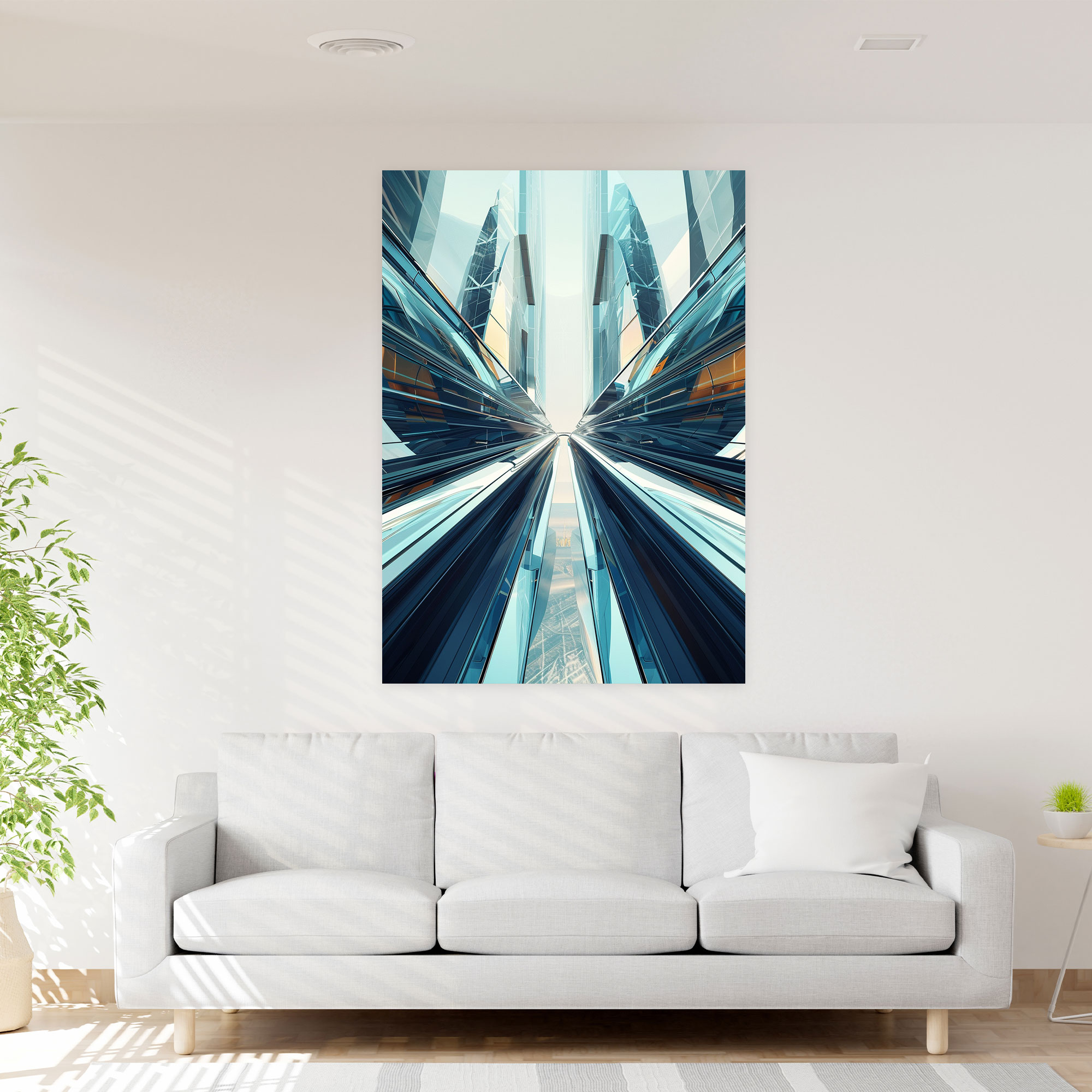 Futurism Art Style Wall Art - Futurism, Wall Art, Canvas Print, Home Decoration