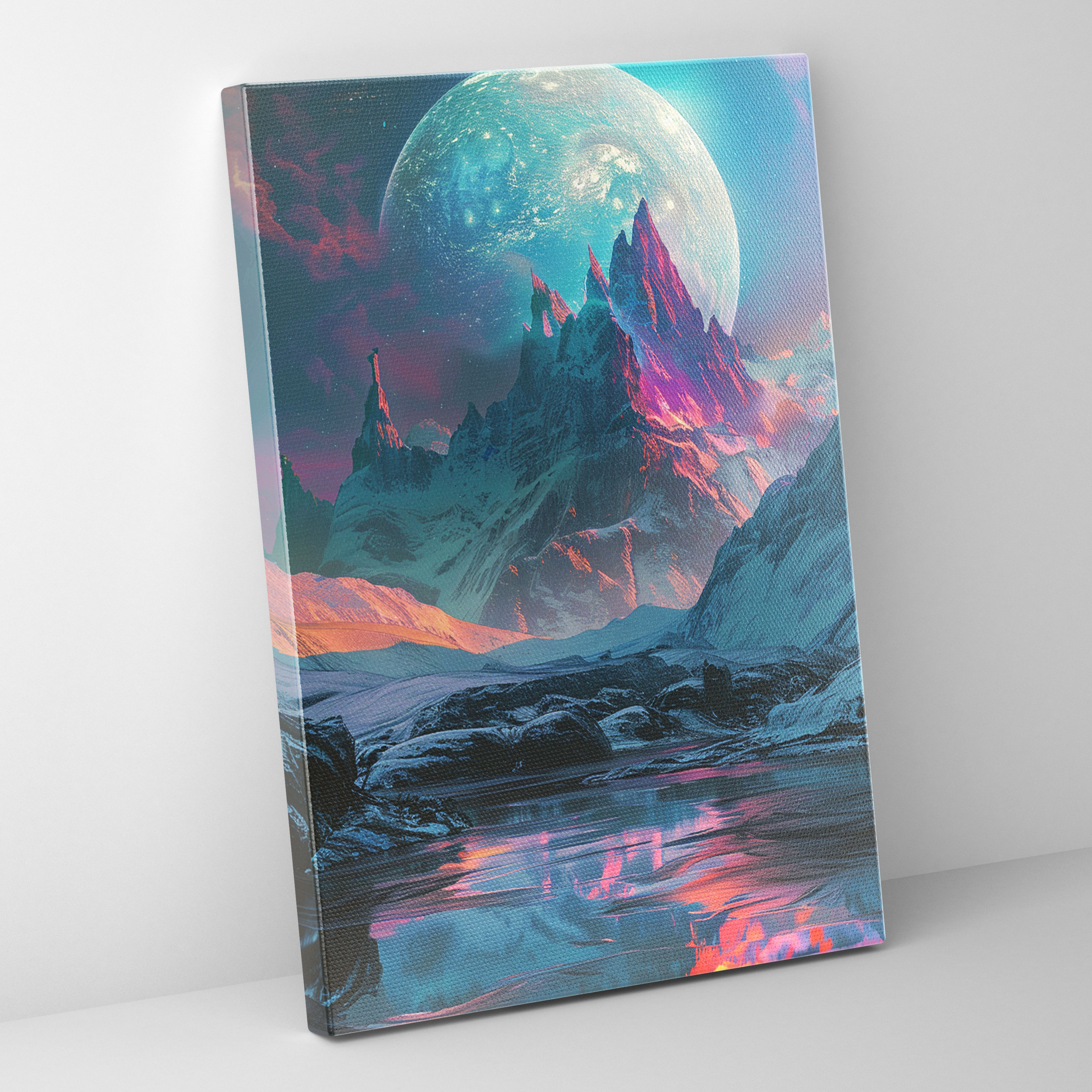 Futurism Art Style Wall Decoration - Futurism, Canvas Wall Art, Canvas Print, Home Decoration