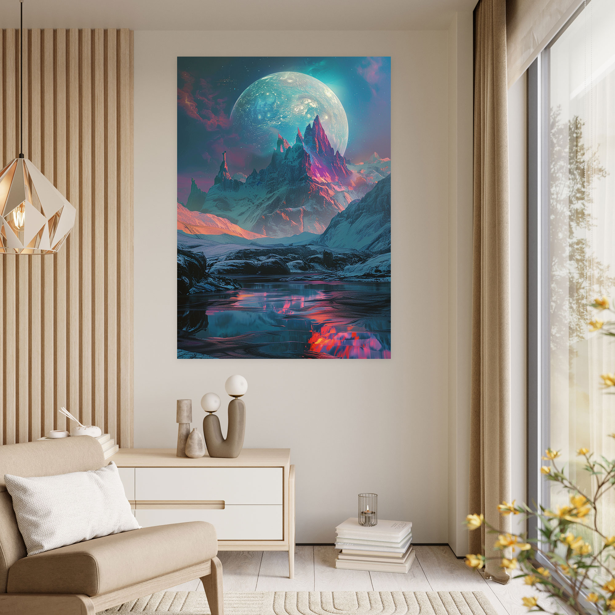 Futurism Art Style Wall Decoration - Futurism, Canvas Wall Art, Canvas Print, Home Decoration