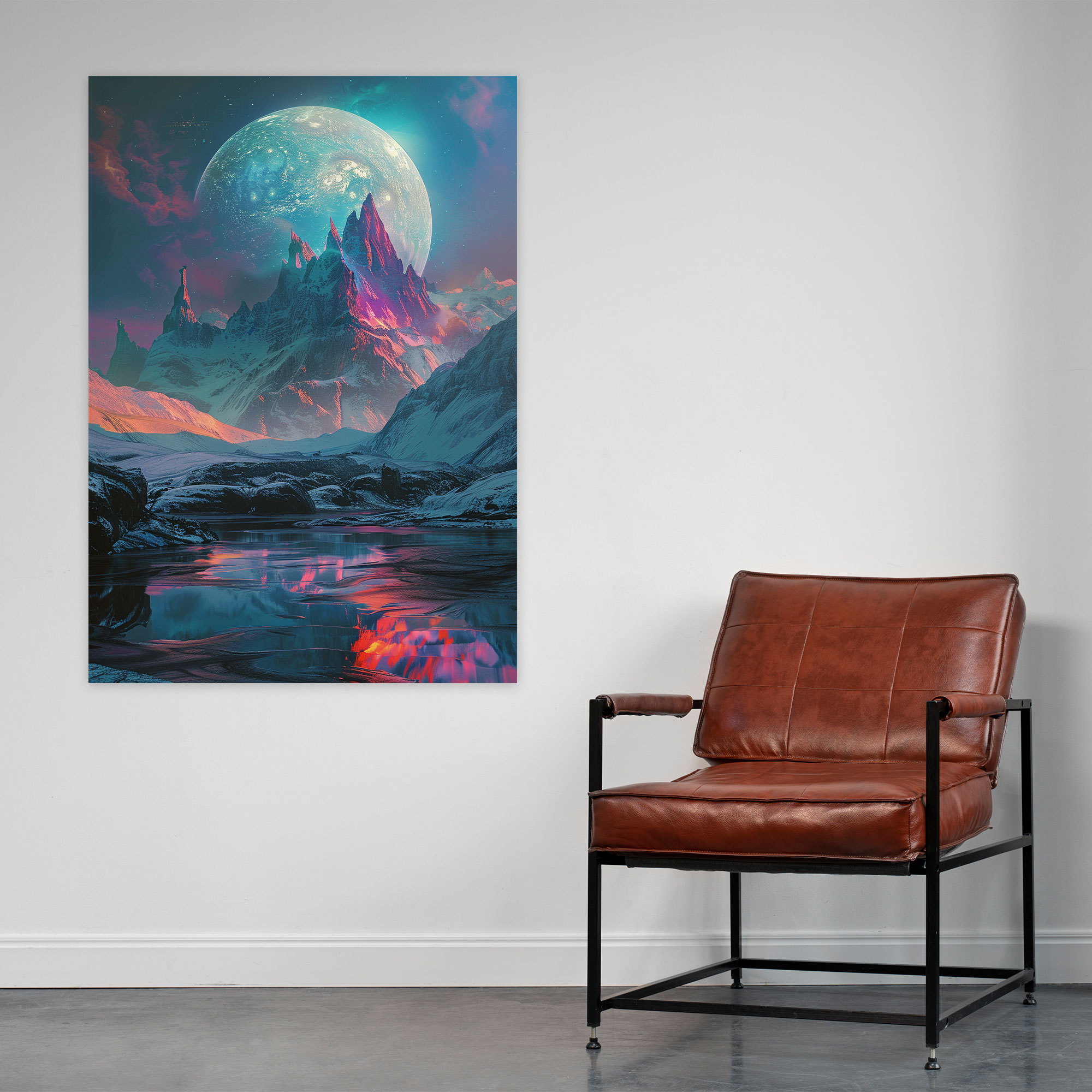 Futurism Art Style Wall Decoration - Futurism, Canvas Wall Art, Canvas Print, Home Decoration