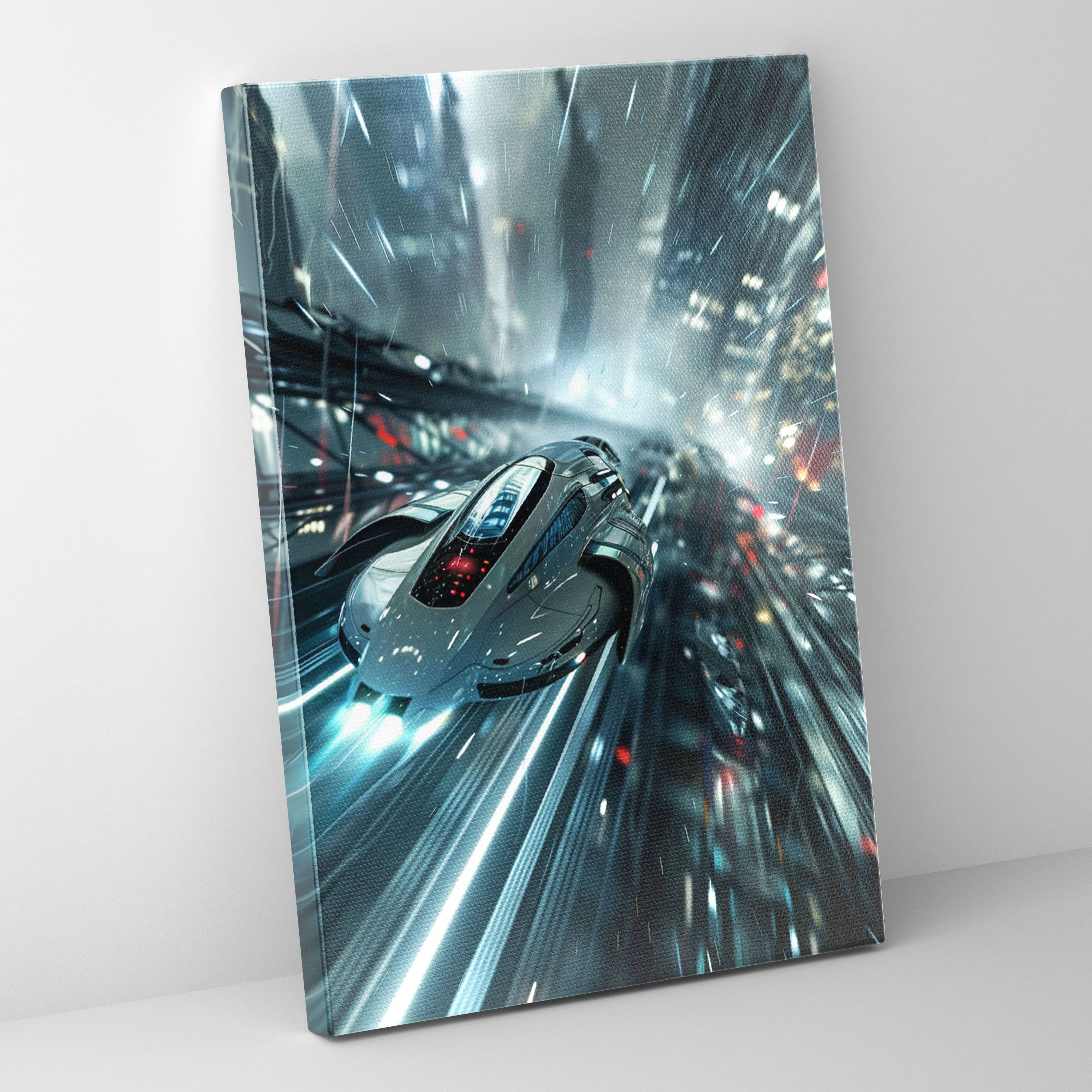 Futurism Art Style Canvas Print - Futurism, Home Decoration, Canvas Print, Wall Decoration