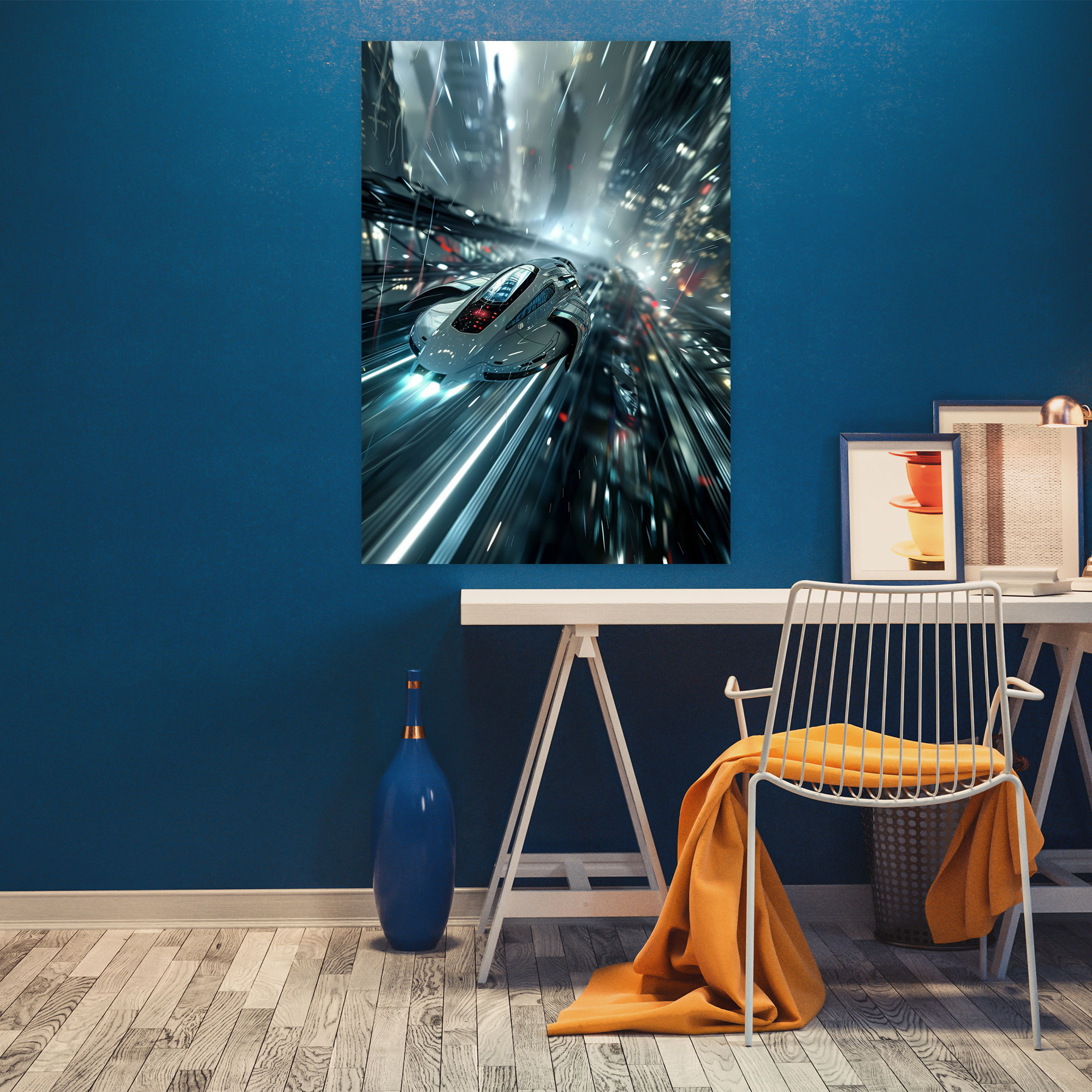 Futurism Art Style Canvas Print - Futurism, Home Decoration, Canvas Print, Wall Decoration
