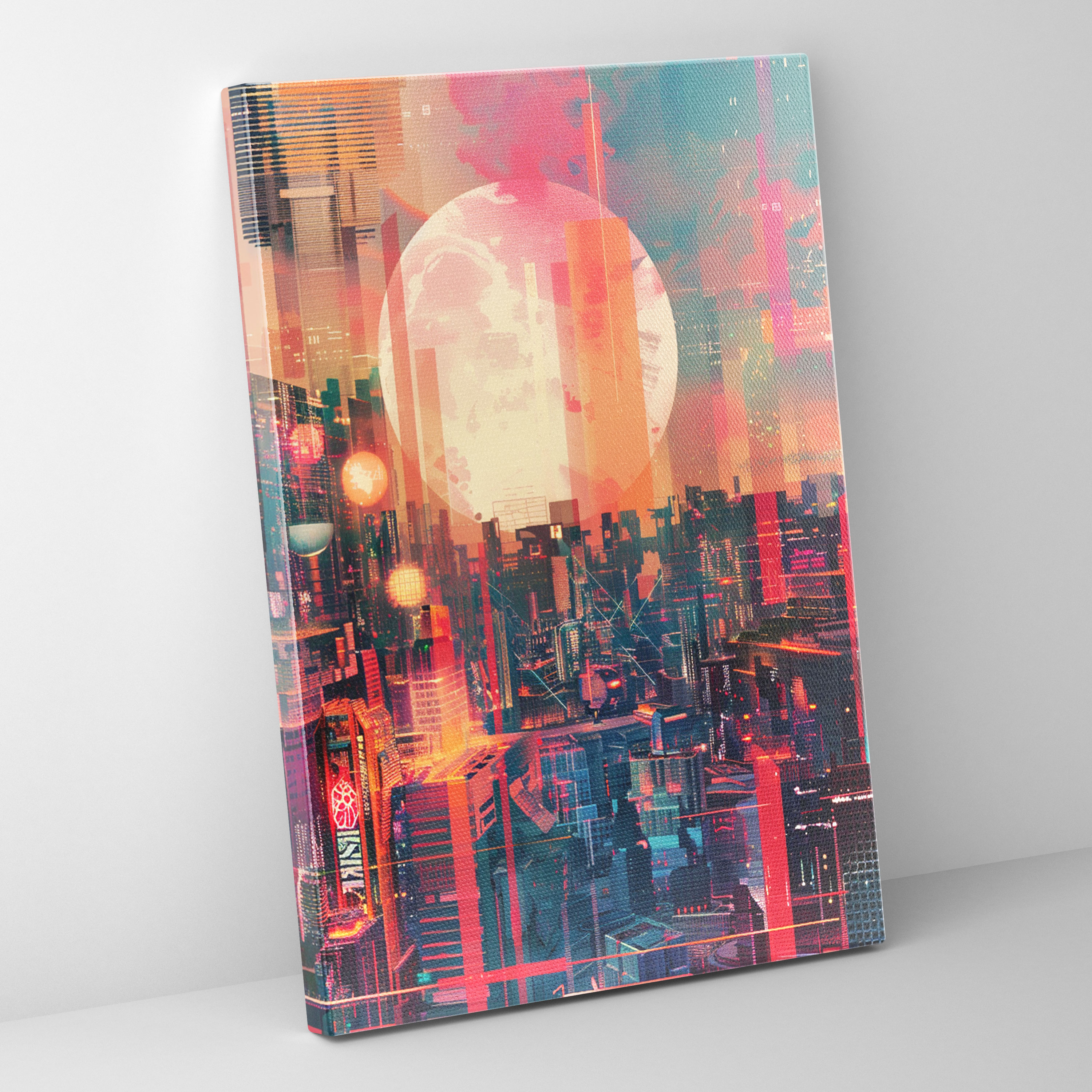 Futurism Art Style Canvas Print - Futurism, Canvas Wall Art, Canvas, Wall Decoration