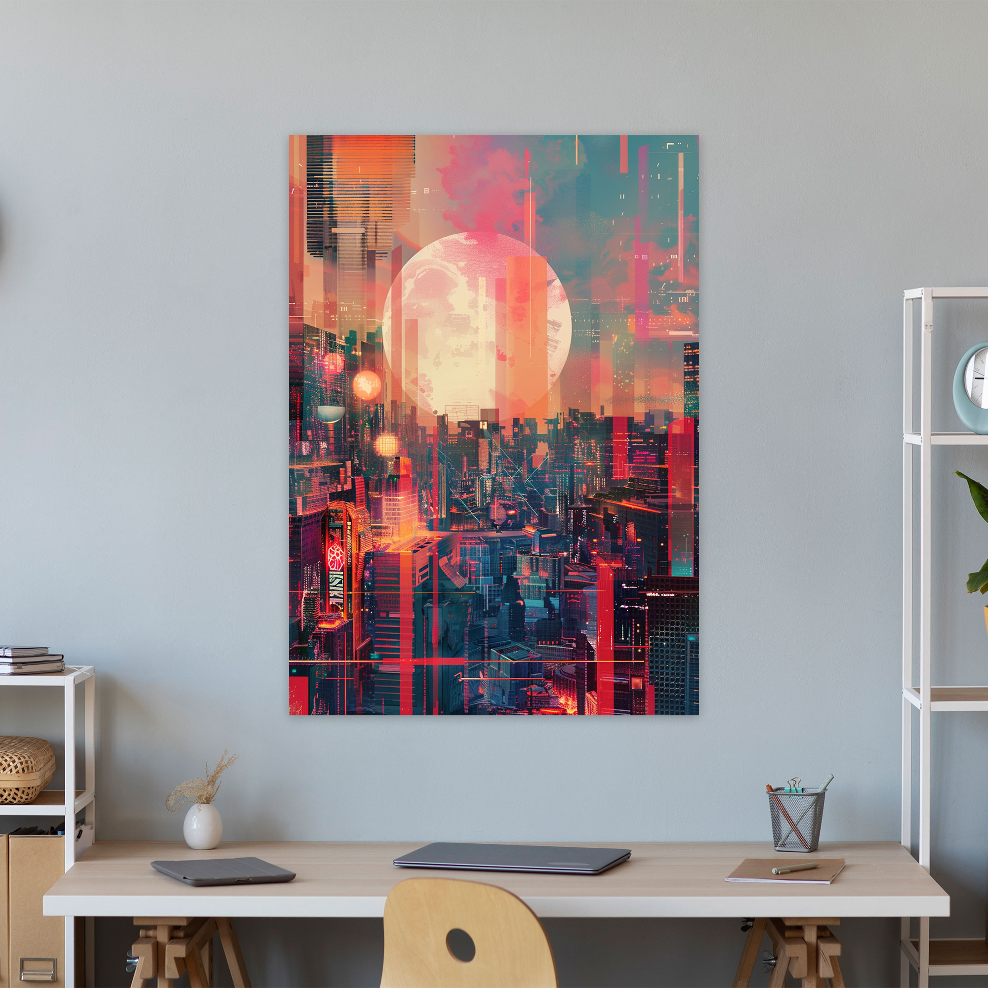Futurism Art Style Canvas Print - Futurism, Canvas Wall Art, Canvas, Wall Decoration