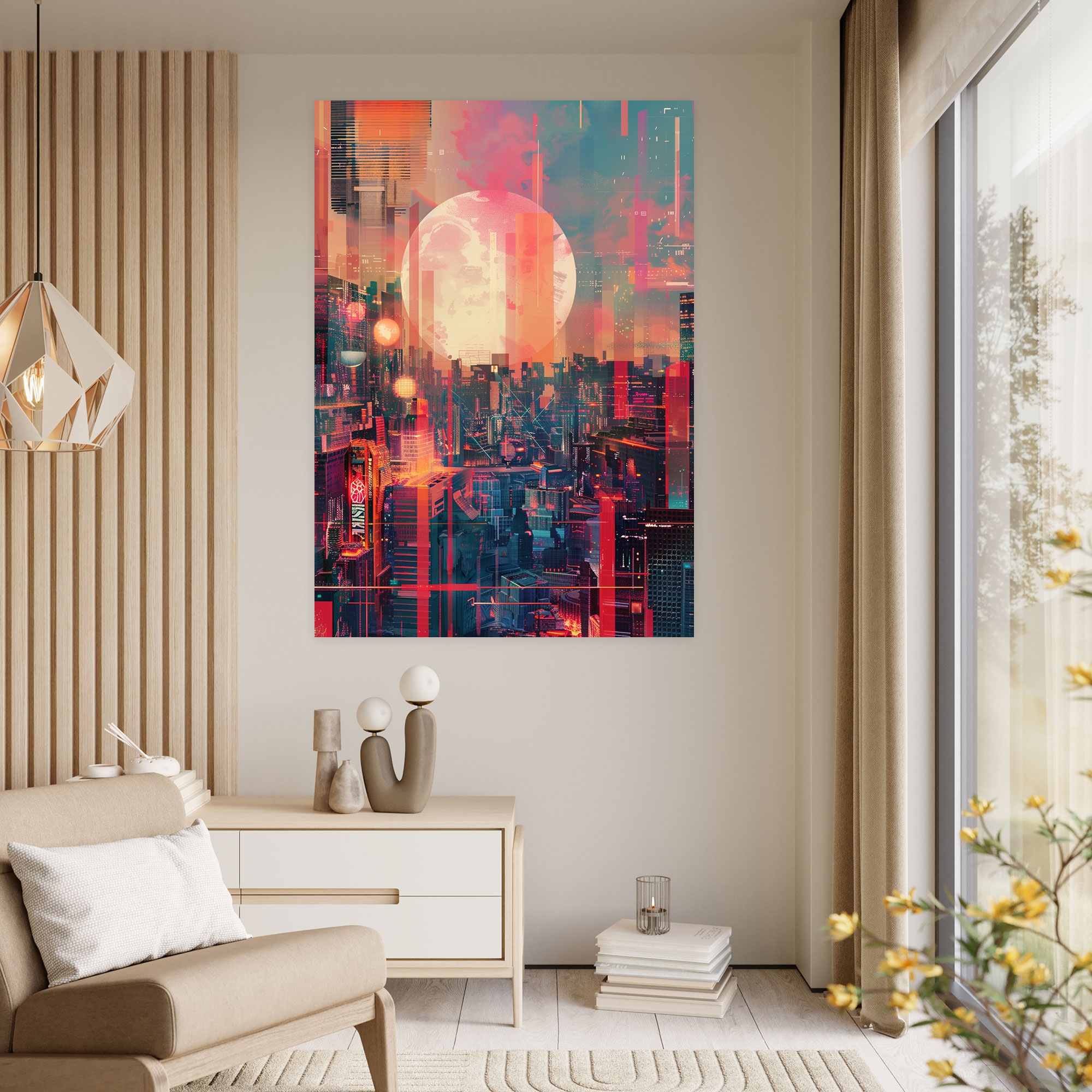 Futurism Art Style Canvas Print - Futurism, Canvas Wall Art, Canvas, Wall Decoration