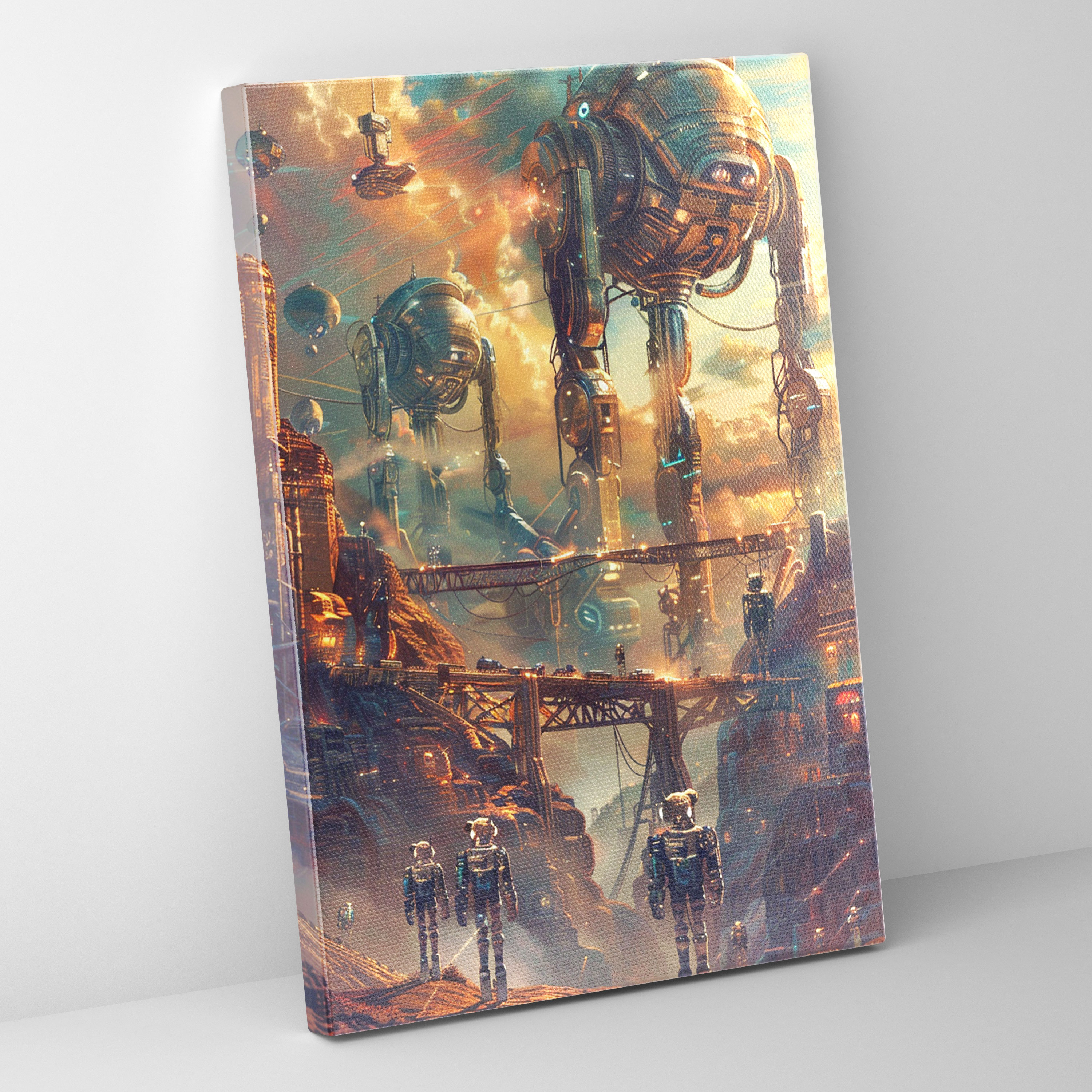 Futurism Art Style Wall Art - Futurism, Wall Art, Home Decoration, Canvas Wall Art
