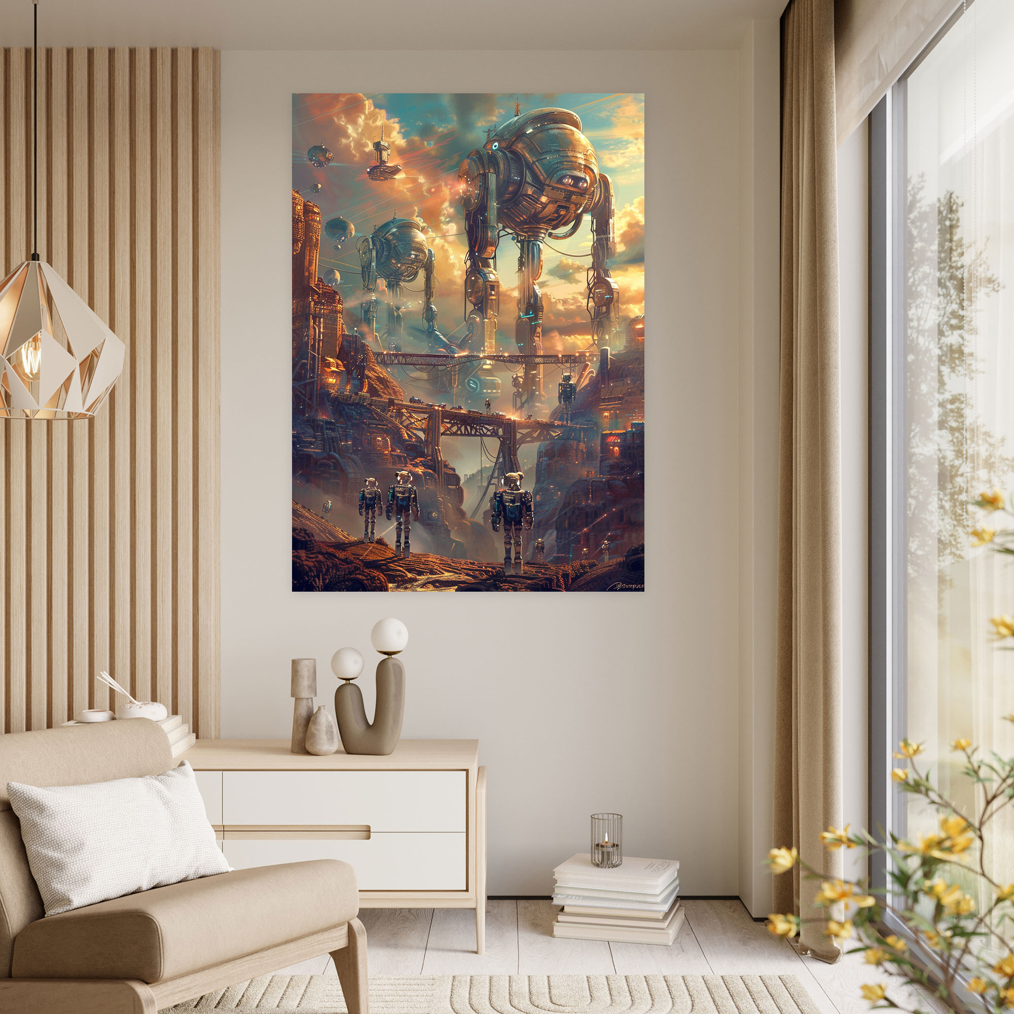 Futurism Art Style Wall Art - Futurism, Wall Art, Home Decoration, Canvas Wall Art