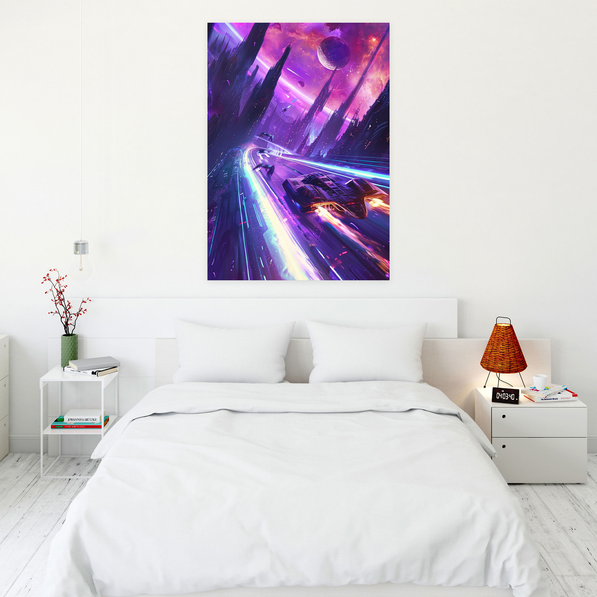 Futurism Art Style Canvas Print - Futurism, Home Decoration, Canvas, Wall Art