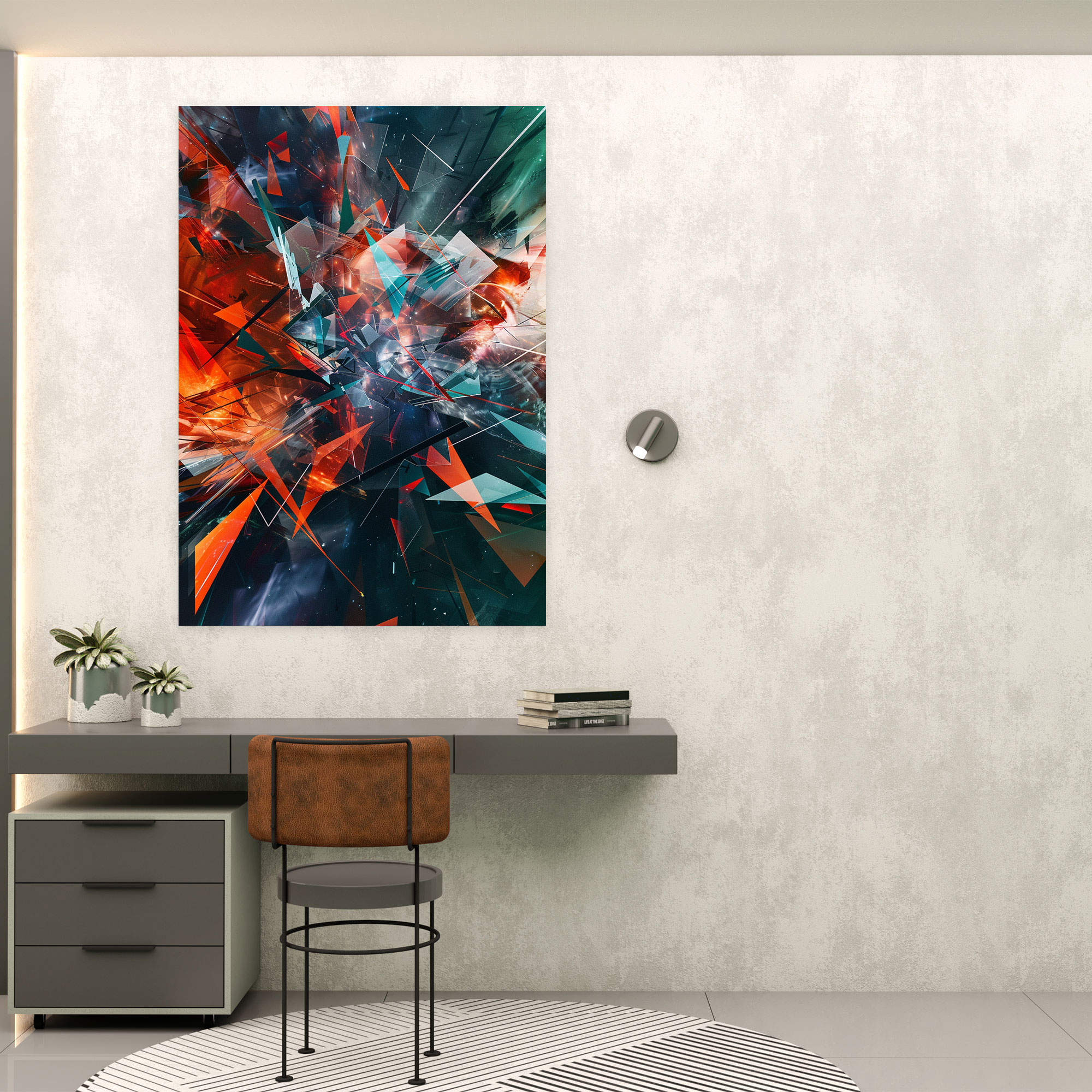 Futurism Art Style Wall Decoration - Futurism, Wall Decoration, Canvas Wall Art, Home Decoration