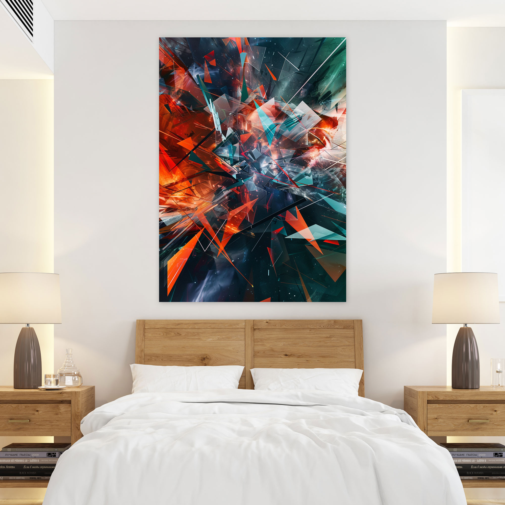 Futurism Art Style Wall Decoration - Futurism, Wall Decoration, Canvas Wall Art, Home Decoration