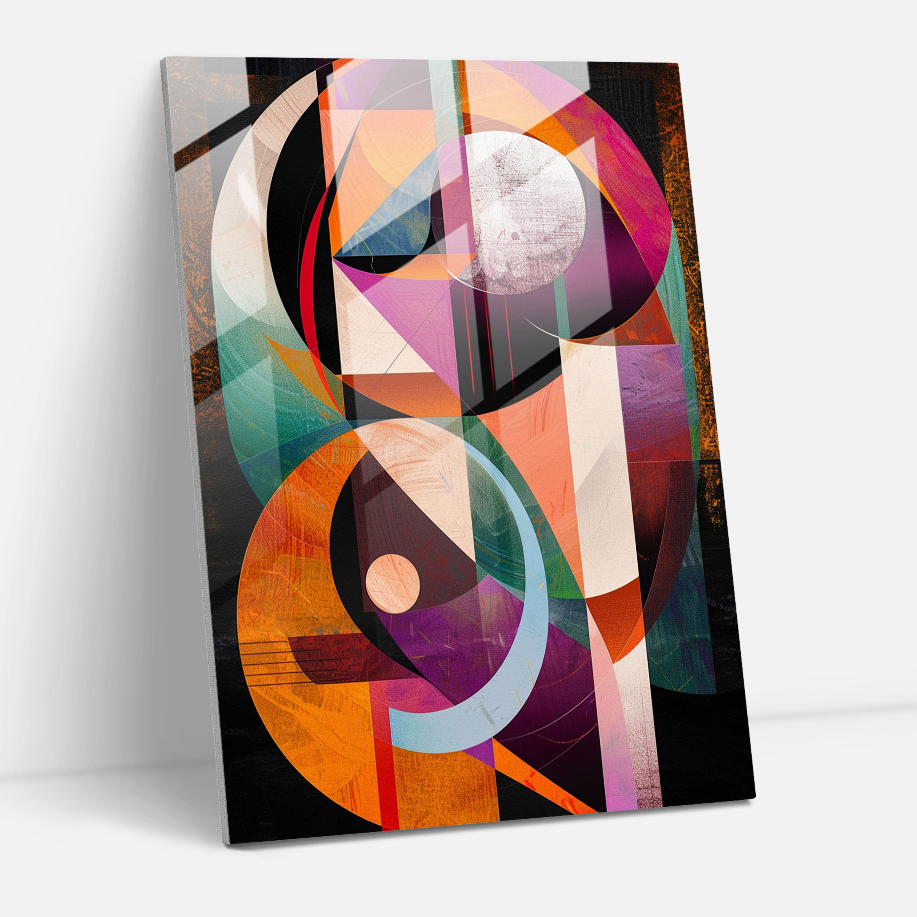 Futurism Art Style Glass Print - Futurism, Wall Decoration, Glass Art, Futurism Art Style