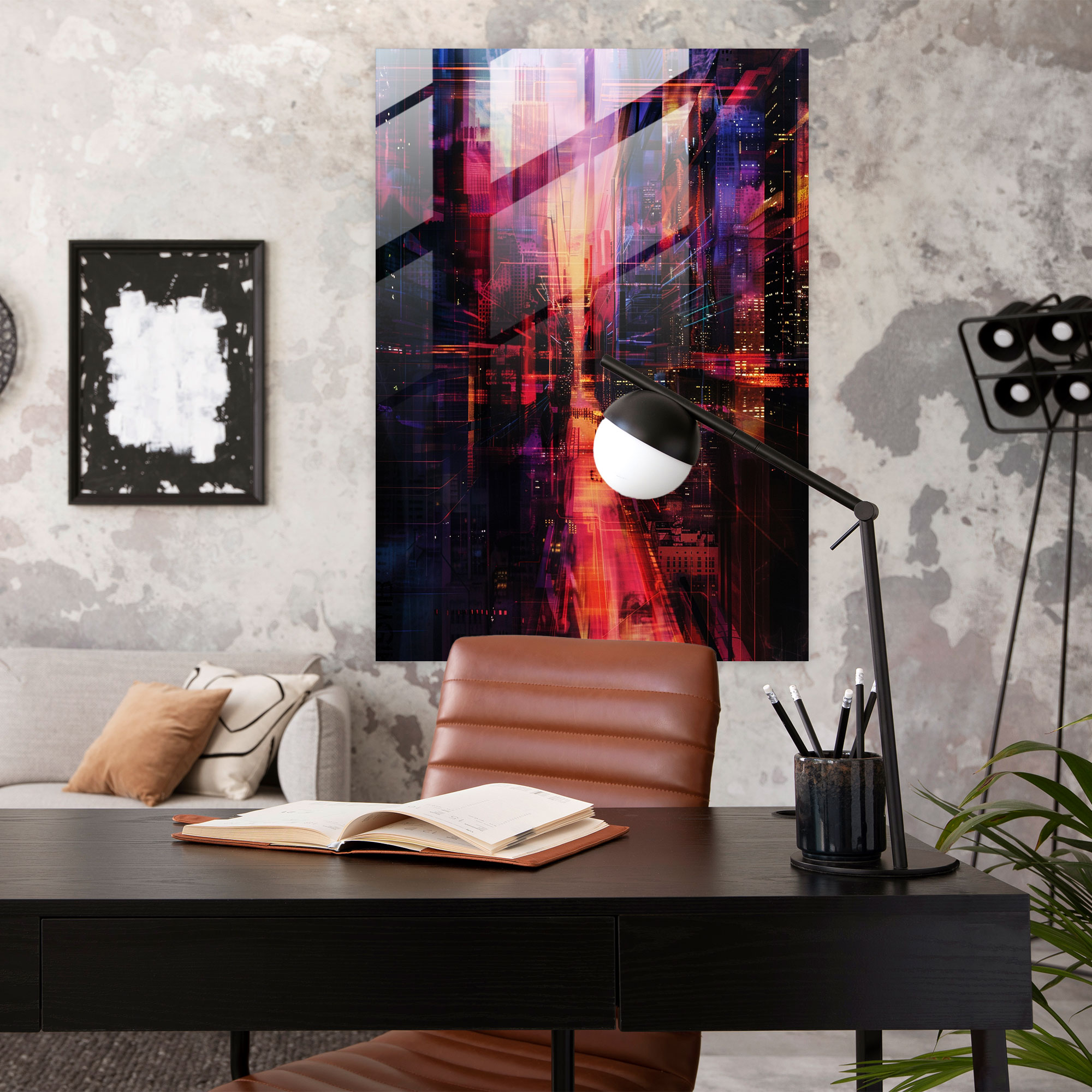 Futurism Art Style Glass Art - Futurism, Glass Art, Glass Print, Futurism Art Style