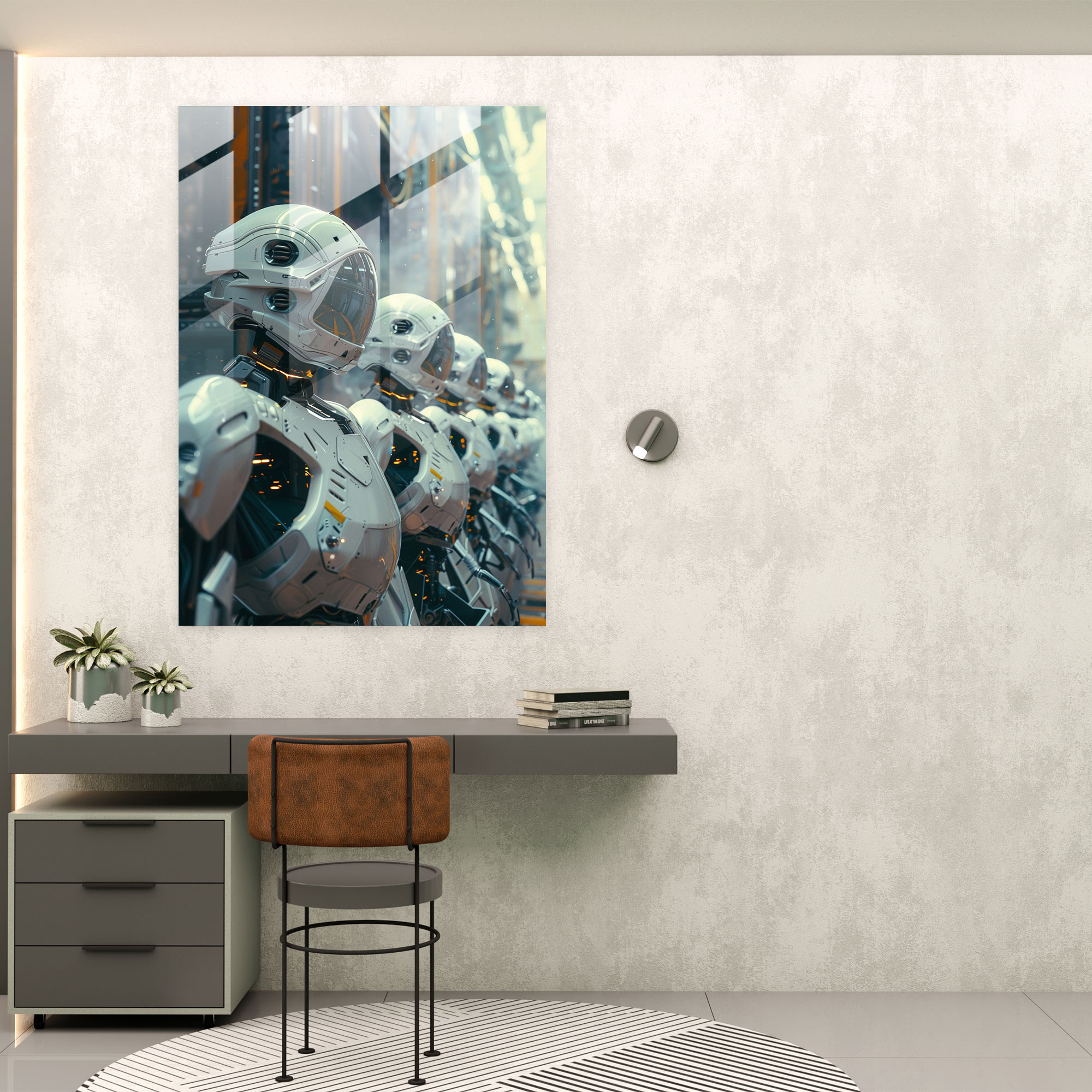 Futurism Art Style Modern Art - Futurism, Glass Print, Glass Art, Wall Decoration