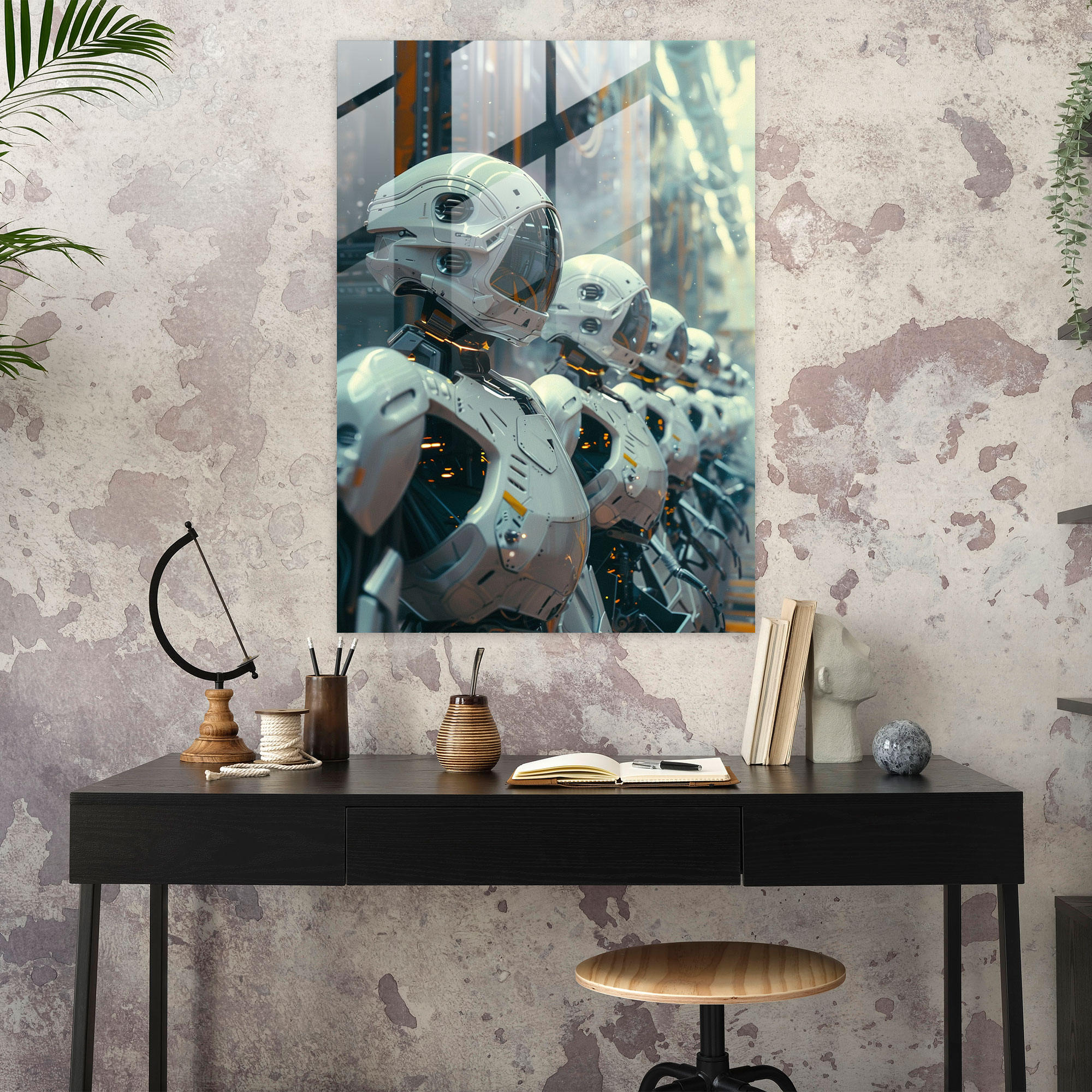 Futurism Art Style Modern Art - Futurism, Glass Print, Glass Art, Wall Decoration
