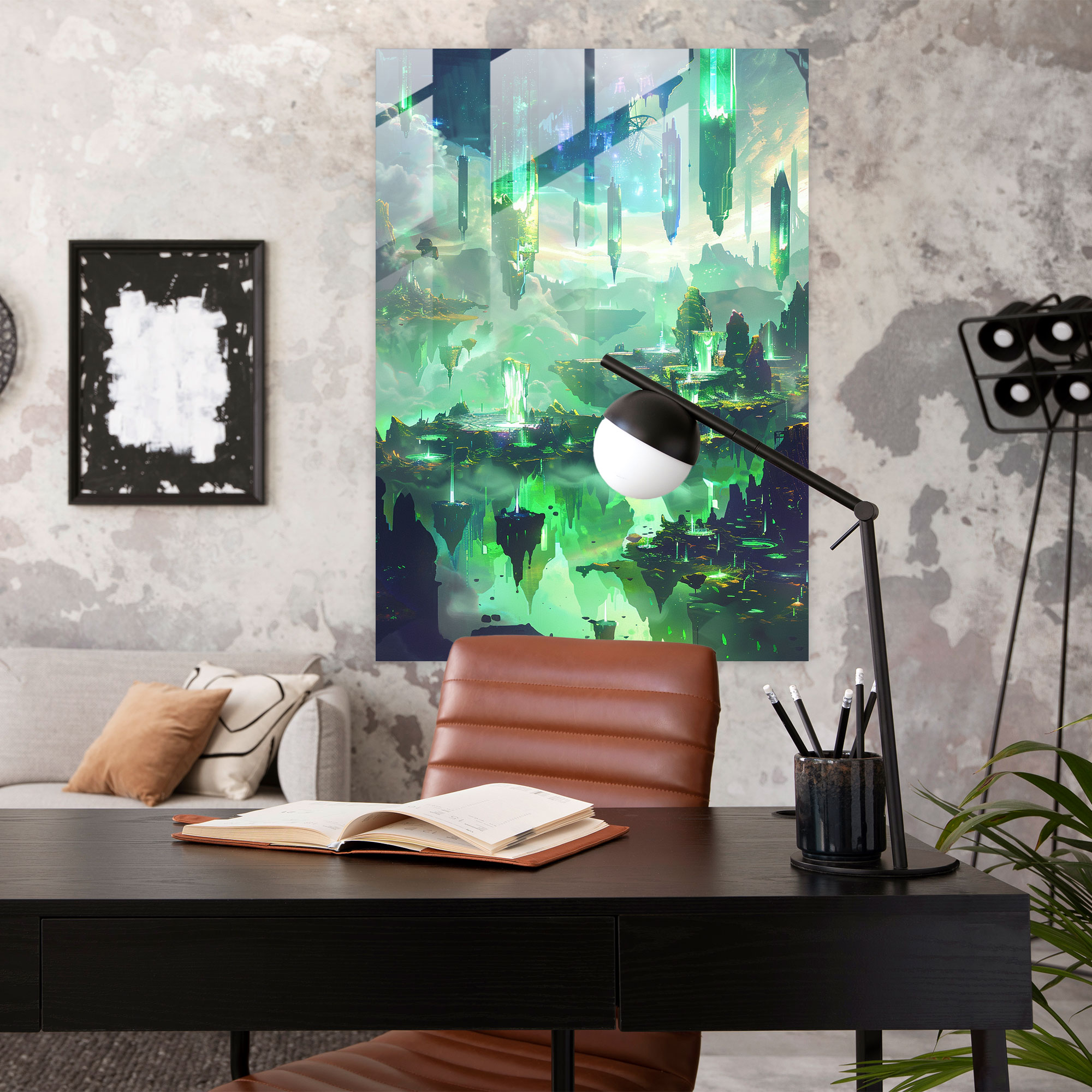 Futurism Art Style Glass Print - Futurism, Glass Print, Futurism Art Style, Glass Wall Art