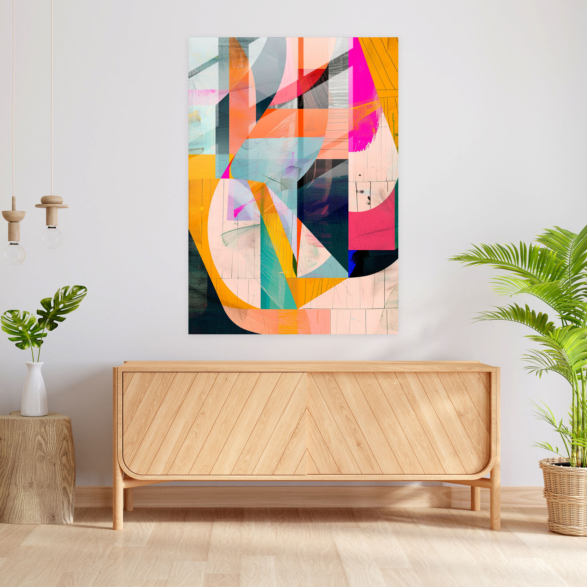 Futurism Art Style Glass Wall Art - Futurism, Glass Wall Art, Modern Art, Futurism Art Style
