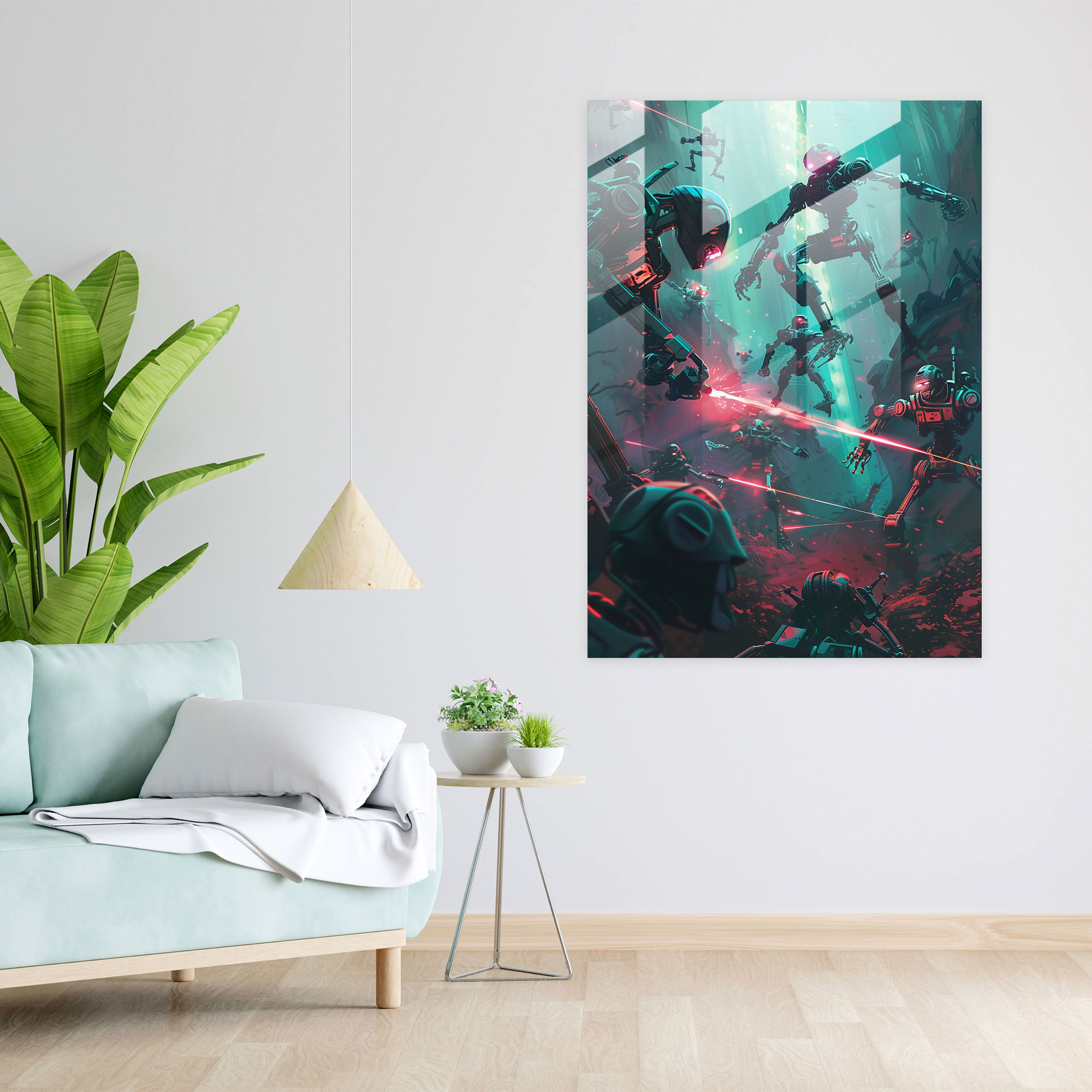 Futurism Art Style Home Decoration - Futurism, Home Decoration, Glass Wall Art, Futurism Art Style