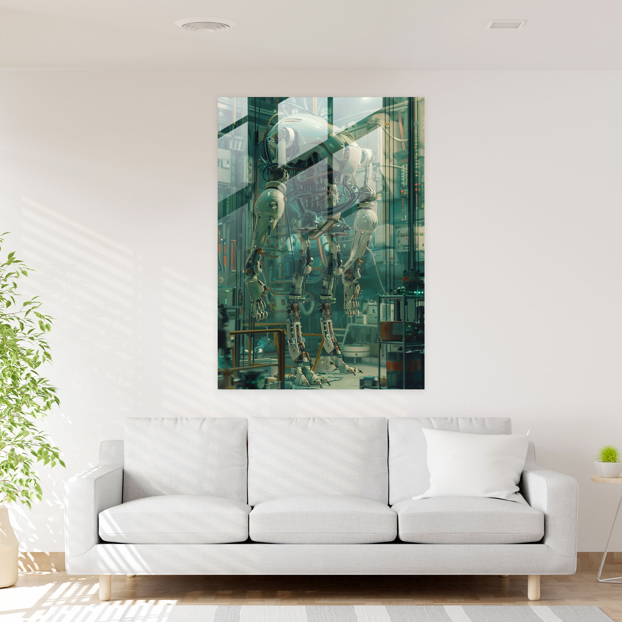 Futurism Art Style Glass Wall Art - Futurism, Futurism Art Style, Modern Art, Home Decoration