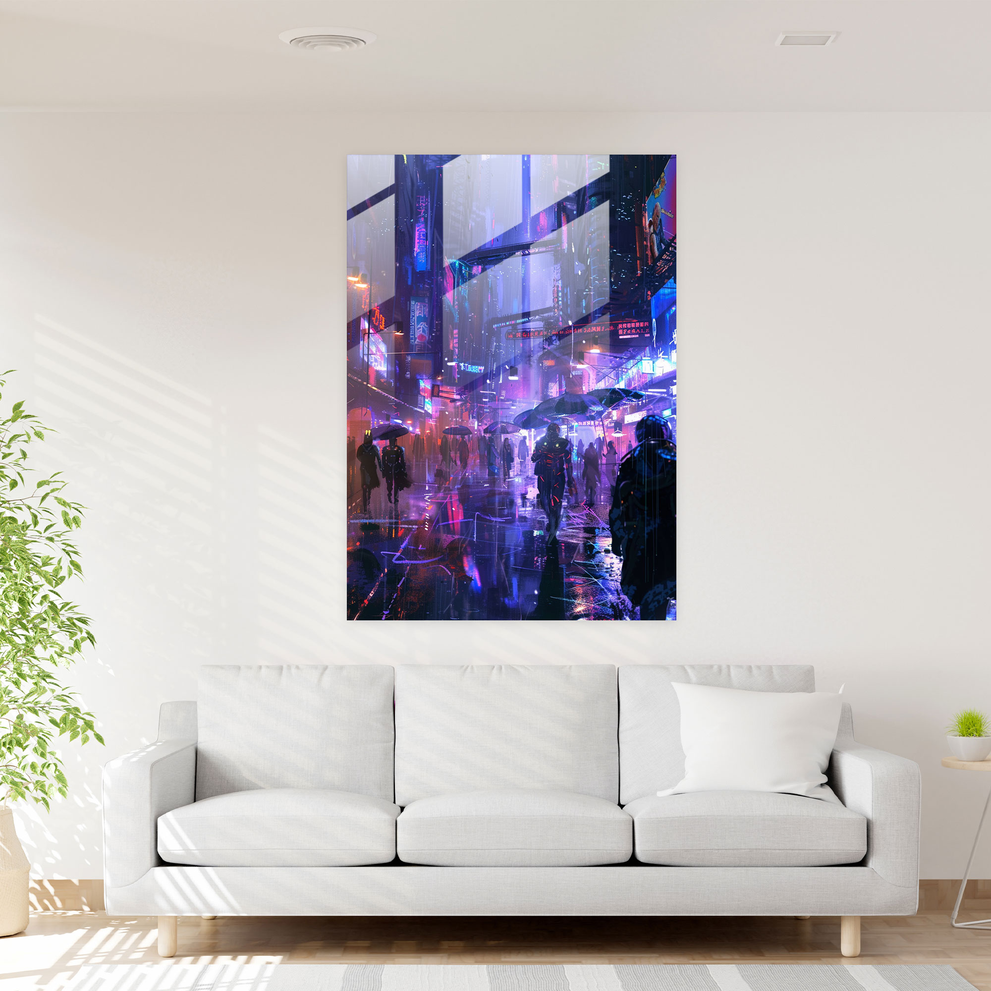 Futurism Glass Art - Futurism, Futurism Art Style, Wall Decoration, Glass Print