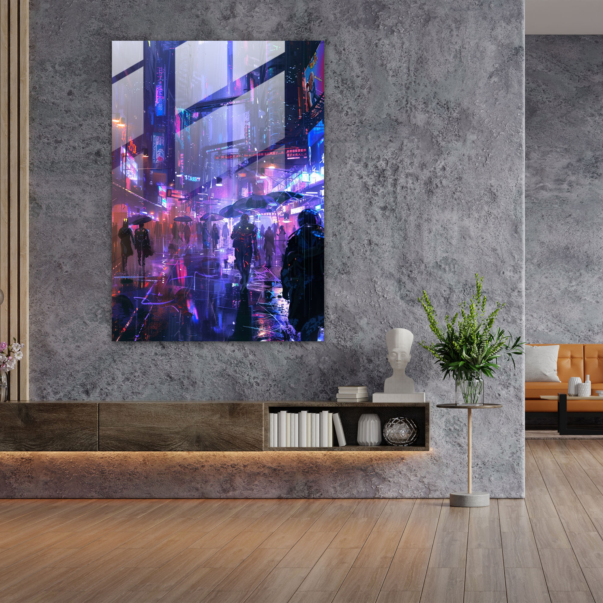 Futurism Glass Art - Futurism, Futurism Art Style, Wall Decoration, Glass Print