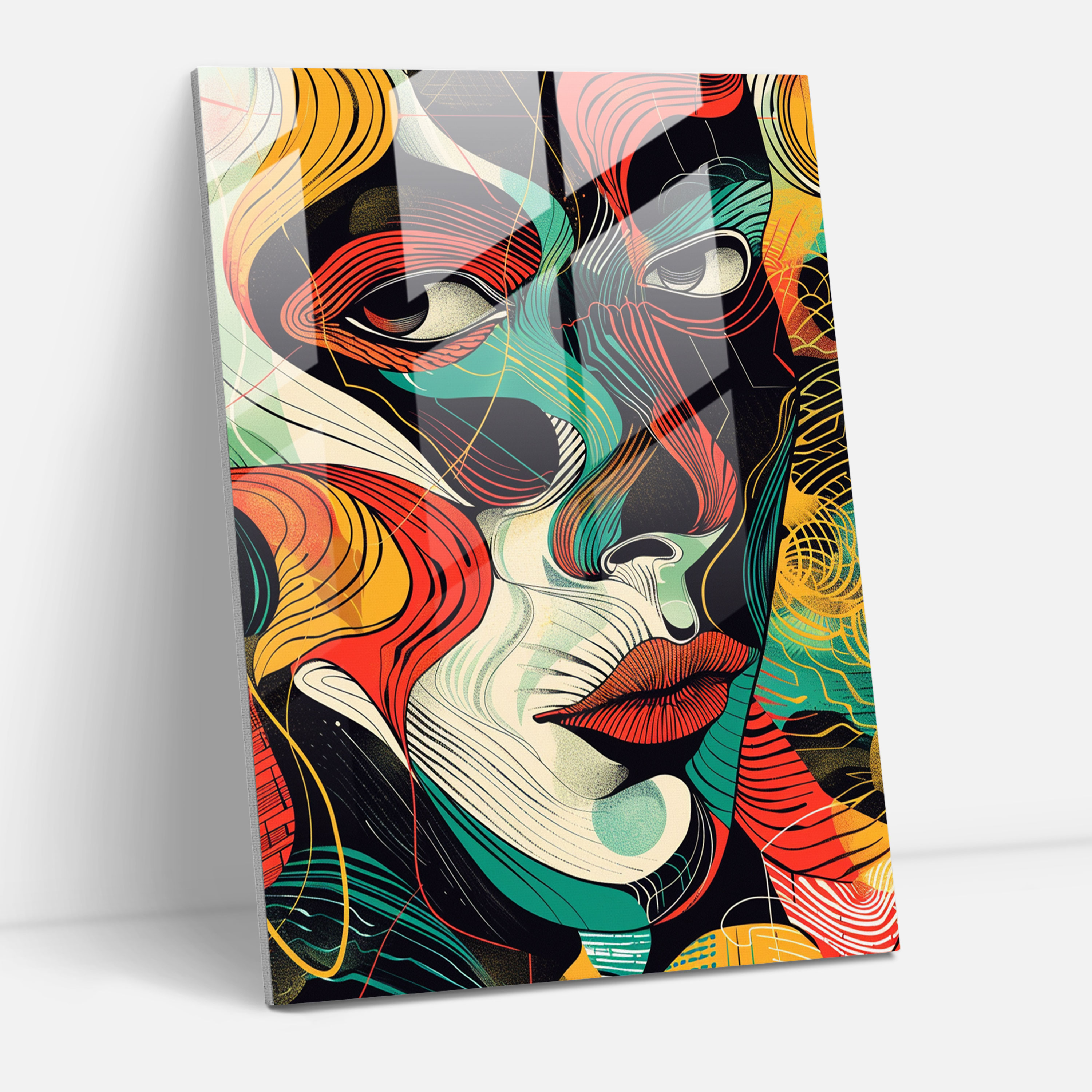 Futurism Glass Wall Art - Futurism, Modern Art, Futurism Art Style, Glass Wall Art