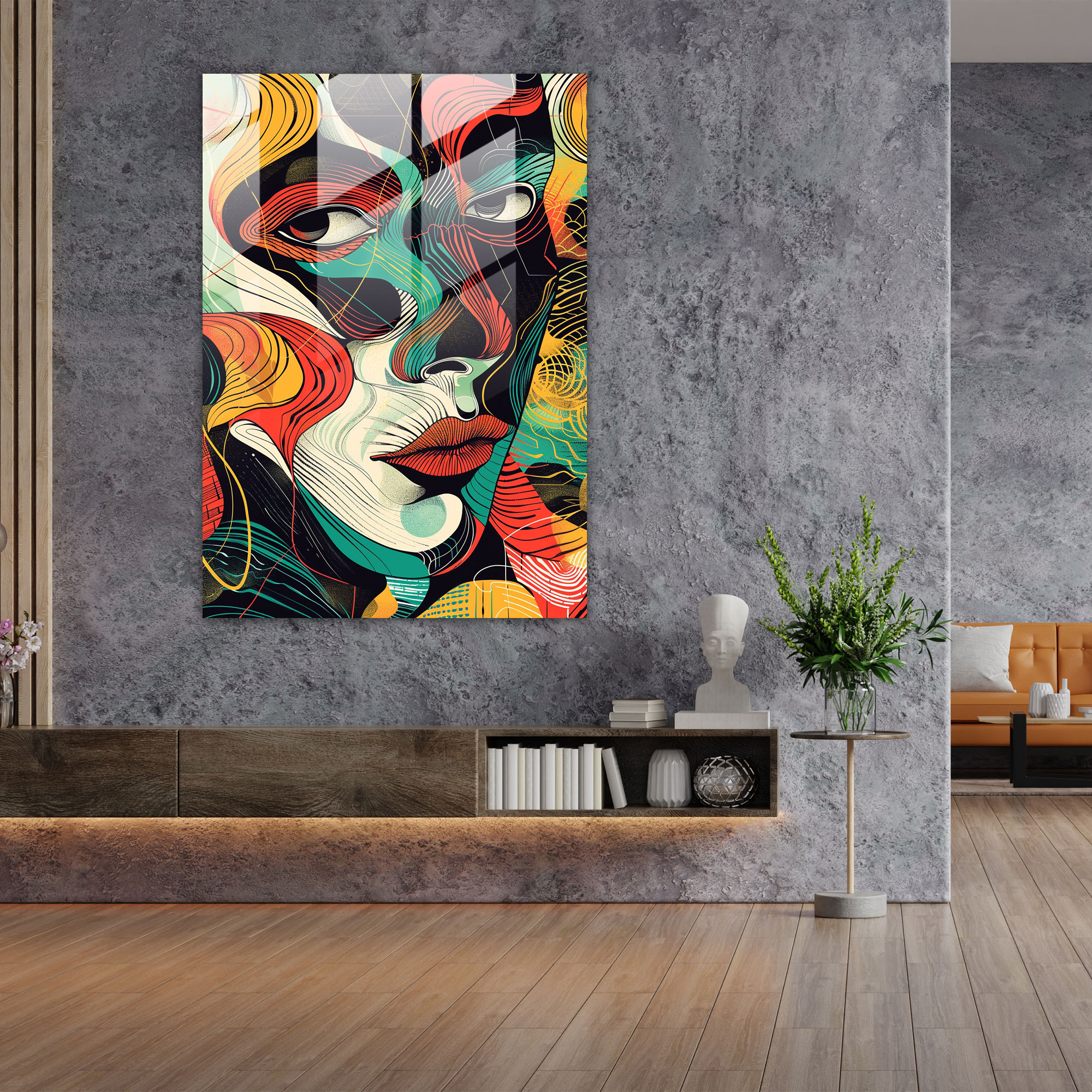 Futurism Glass Wall Art - Futurism, Modern Art, Futurism Art Style, Glass Wall Art