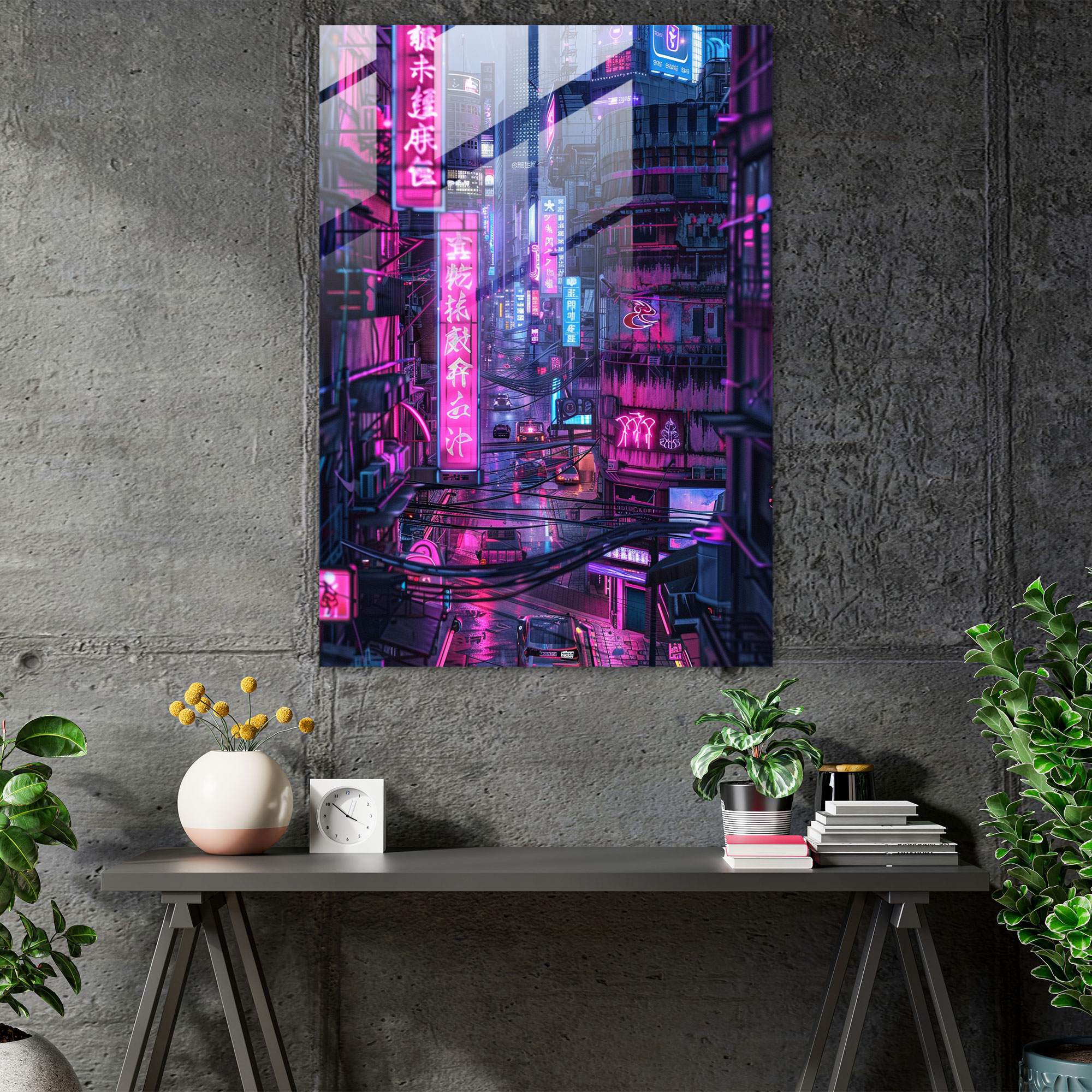 Futurism Glass Art Decoration - Futurism, Technology, Glass Art, Modern Art