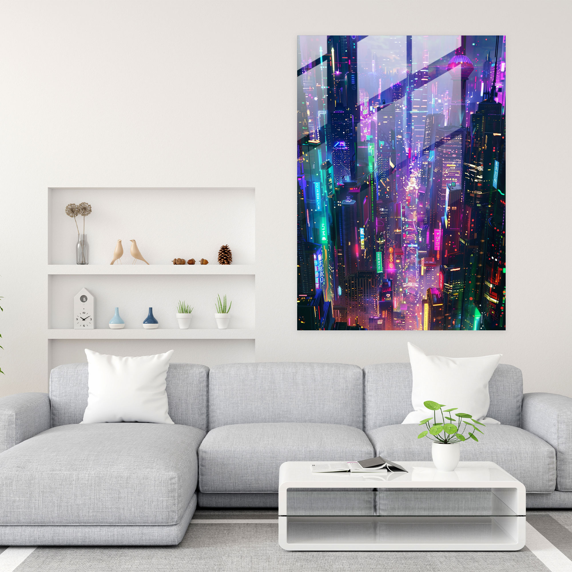 Futurism Home Decoration - Futurism, Futurism Art Style, Wall Decoration, Glass Wall Art