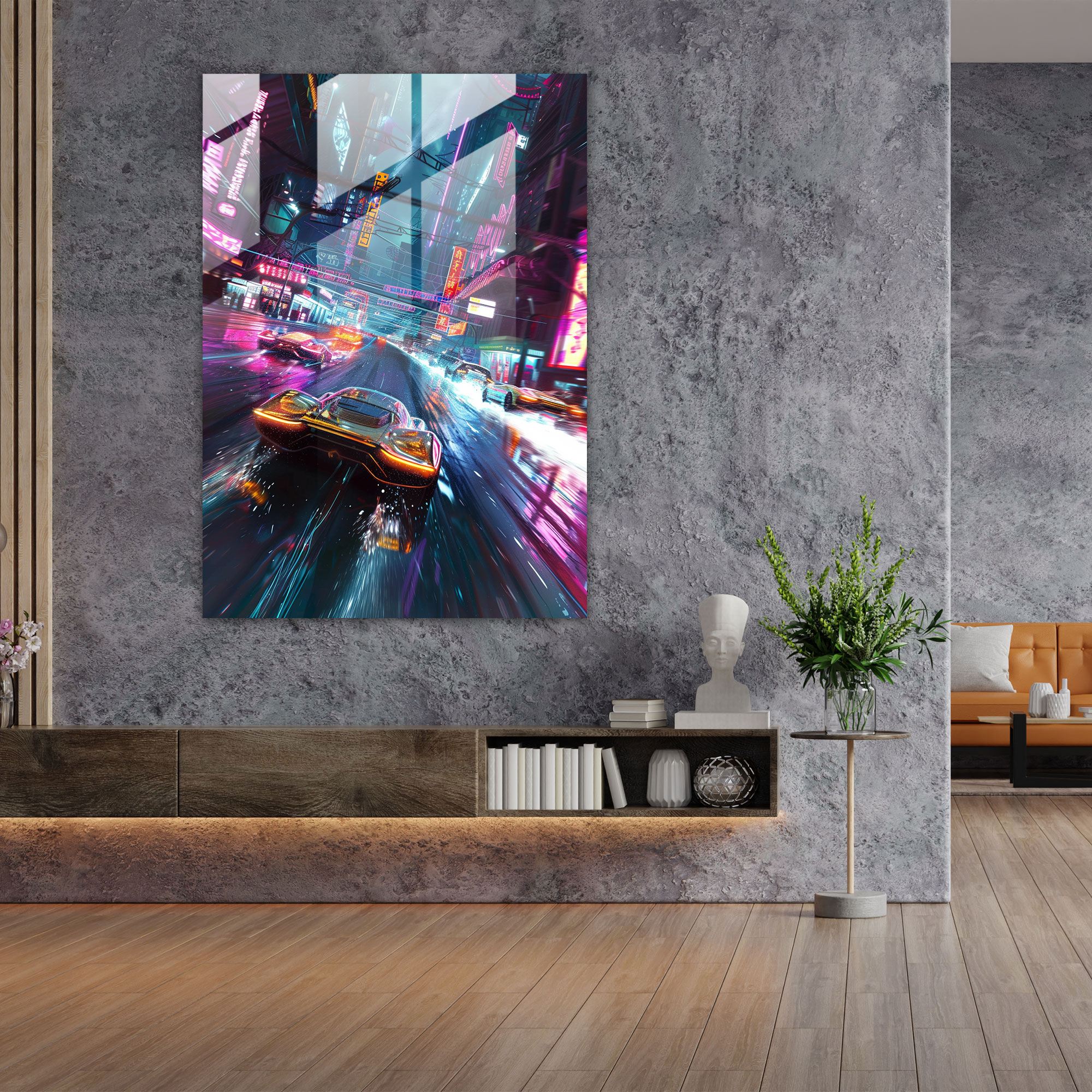 Futurism Glass Art - Futurism, Glass Art, Modern Art, Glass Wall Art