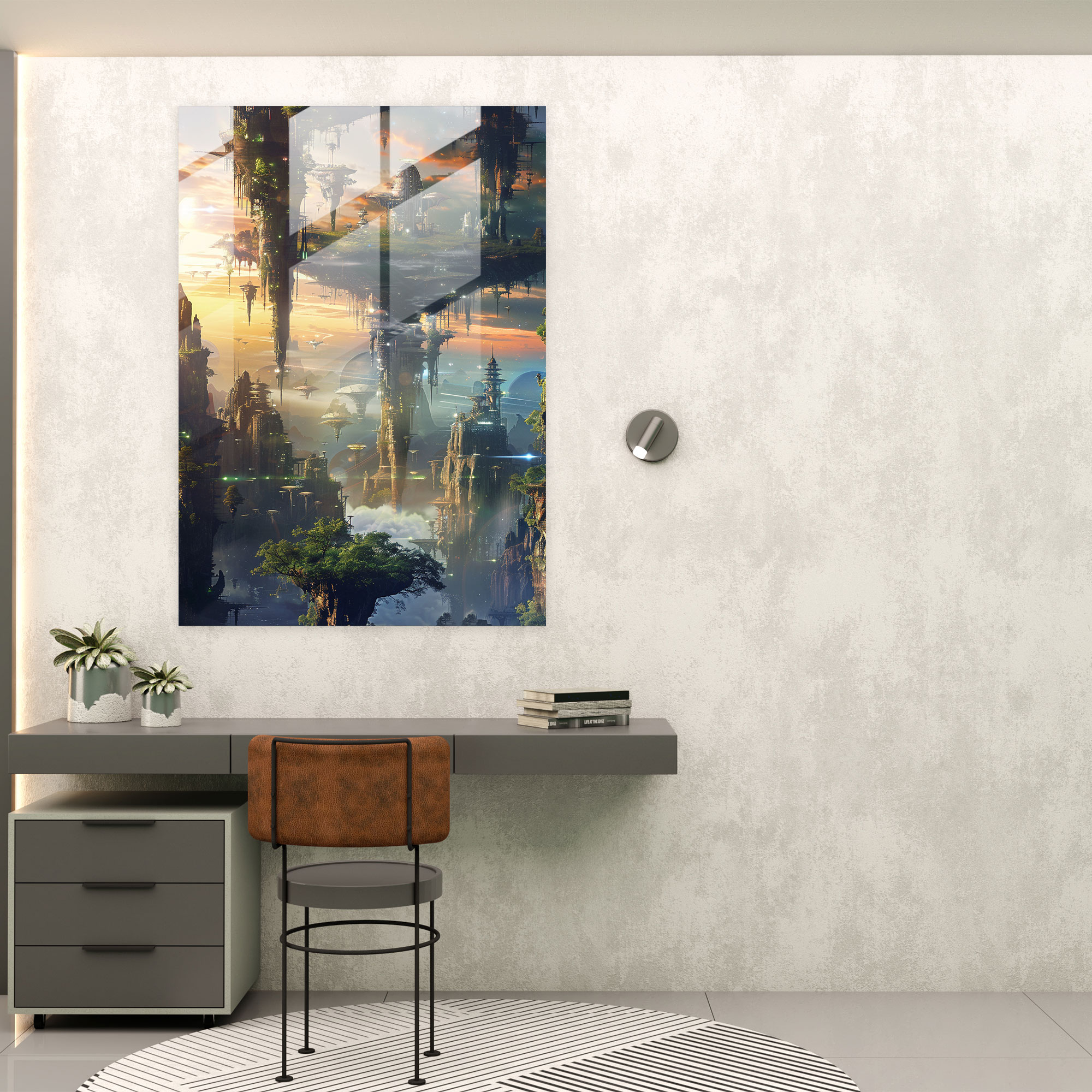Futurism Glass Print - Futurism, Futurism Art Style, Glass Print, Home Decoration