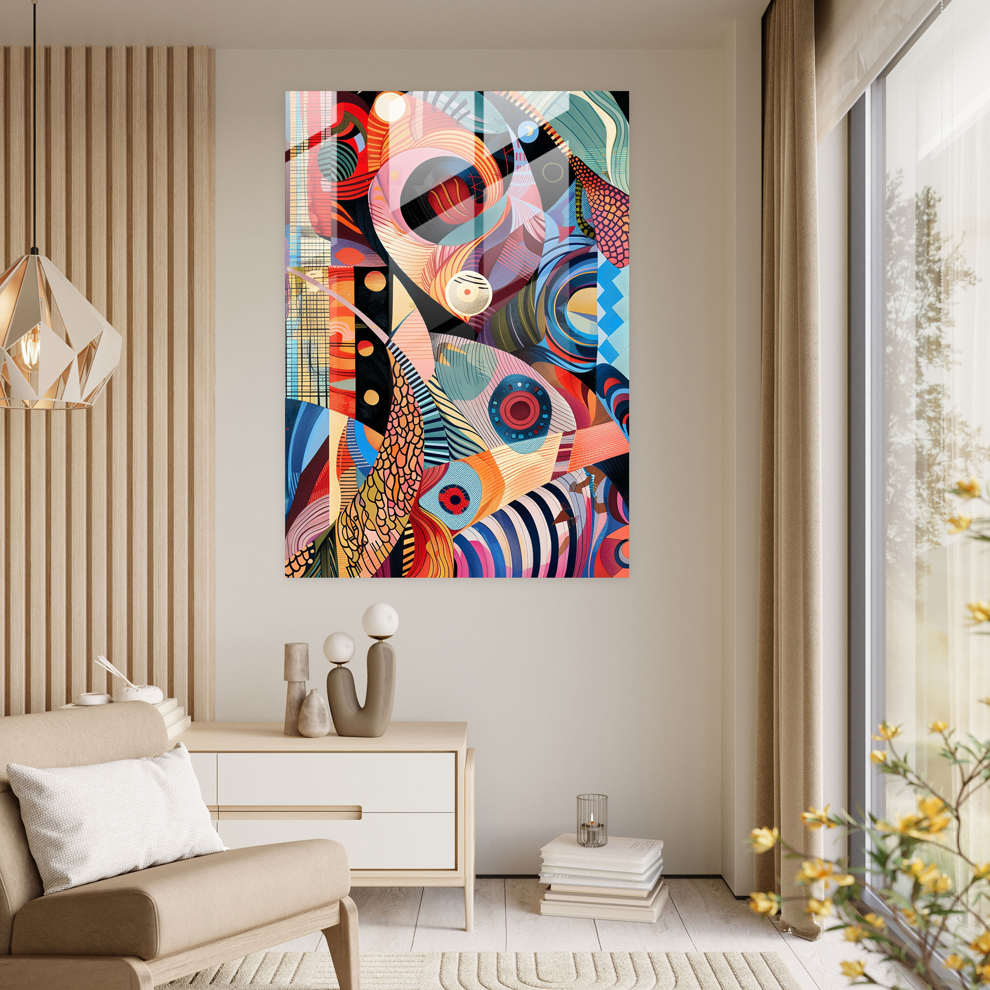 Futurism Glass Art - Futurism, Glass Wall Art, Futurism Art Style, Glass Art
