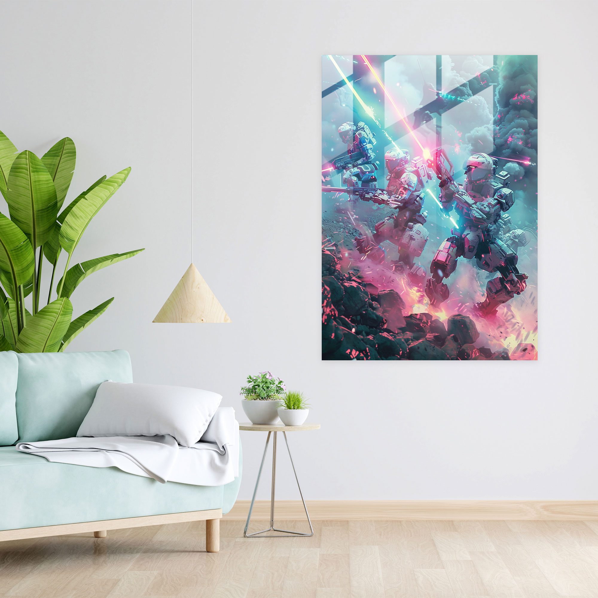Futurism Wall Decoration - Futurism, Glass Print, Glass Art, Modern Art