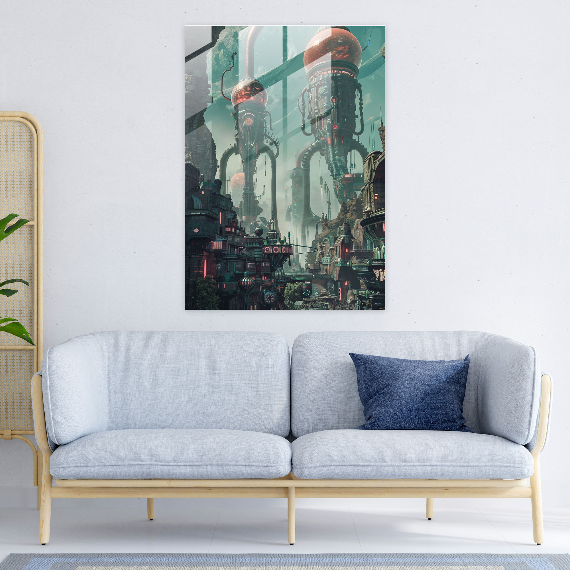 Futurism Glass Art - Futurism, Futurism Art Style, Home Decoration, Wall Decoration